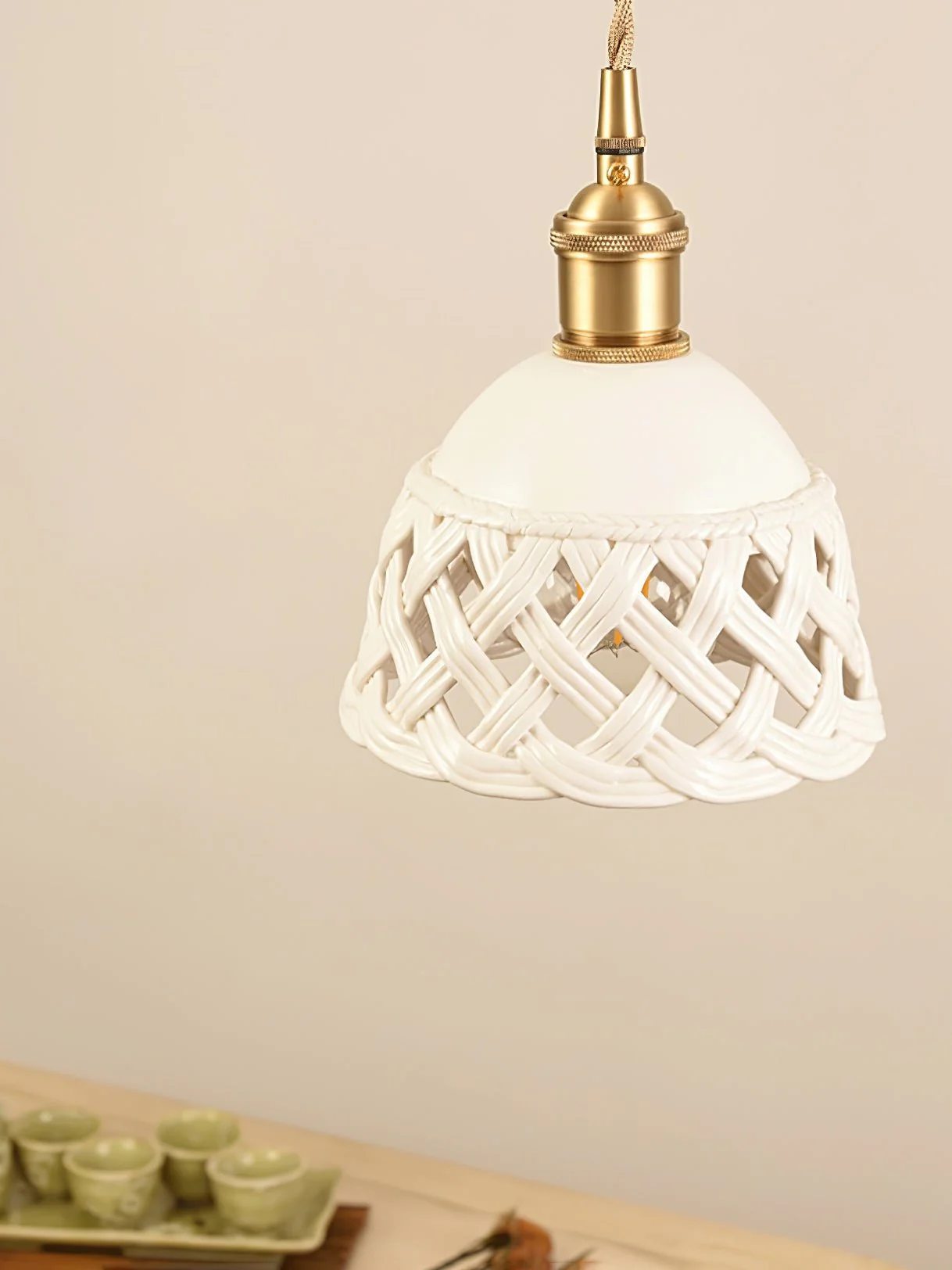 Orlenis Ceramic Cozy Pendant Lamp - Image 26