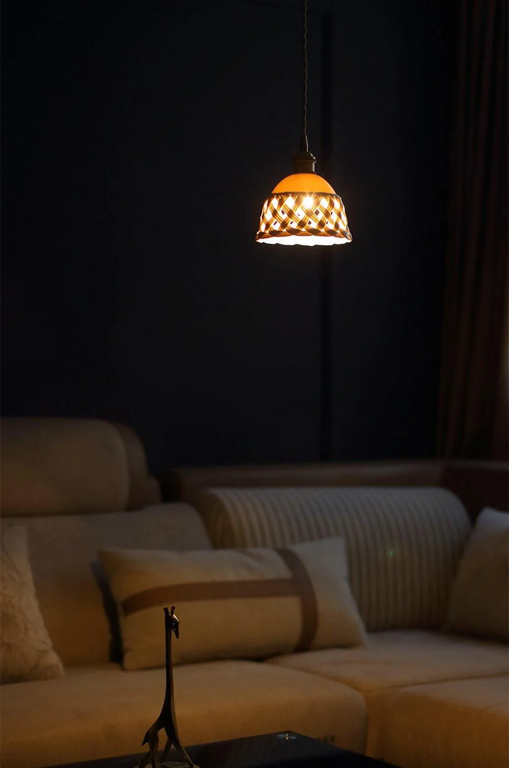 Orlenis Ceramic Cozy Pendant Lamp - Image 27
