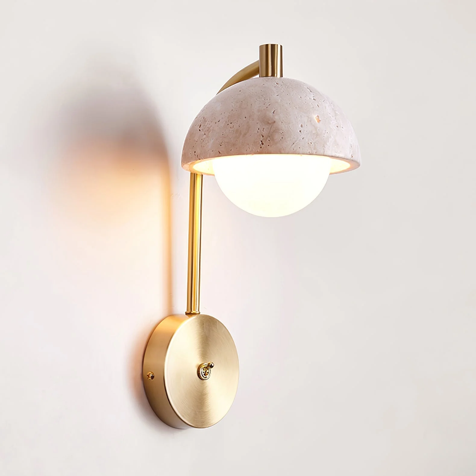 Ormaren Travertine Wall Light - Image 17