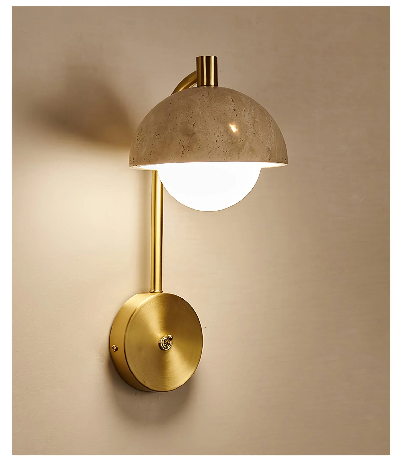 Ormaren Travertine Wall Light - Image 18