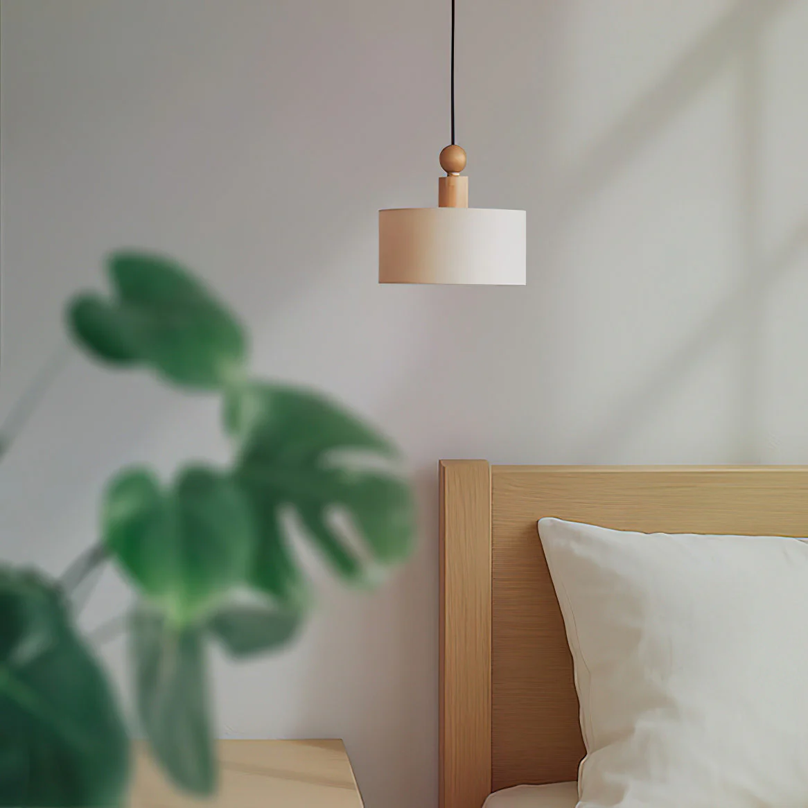 Orne Farmhouse Wood Pendant Light - Image 10
