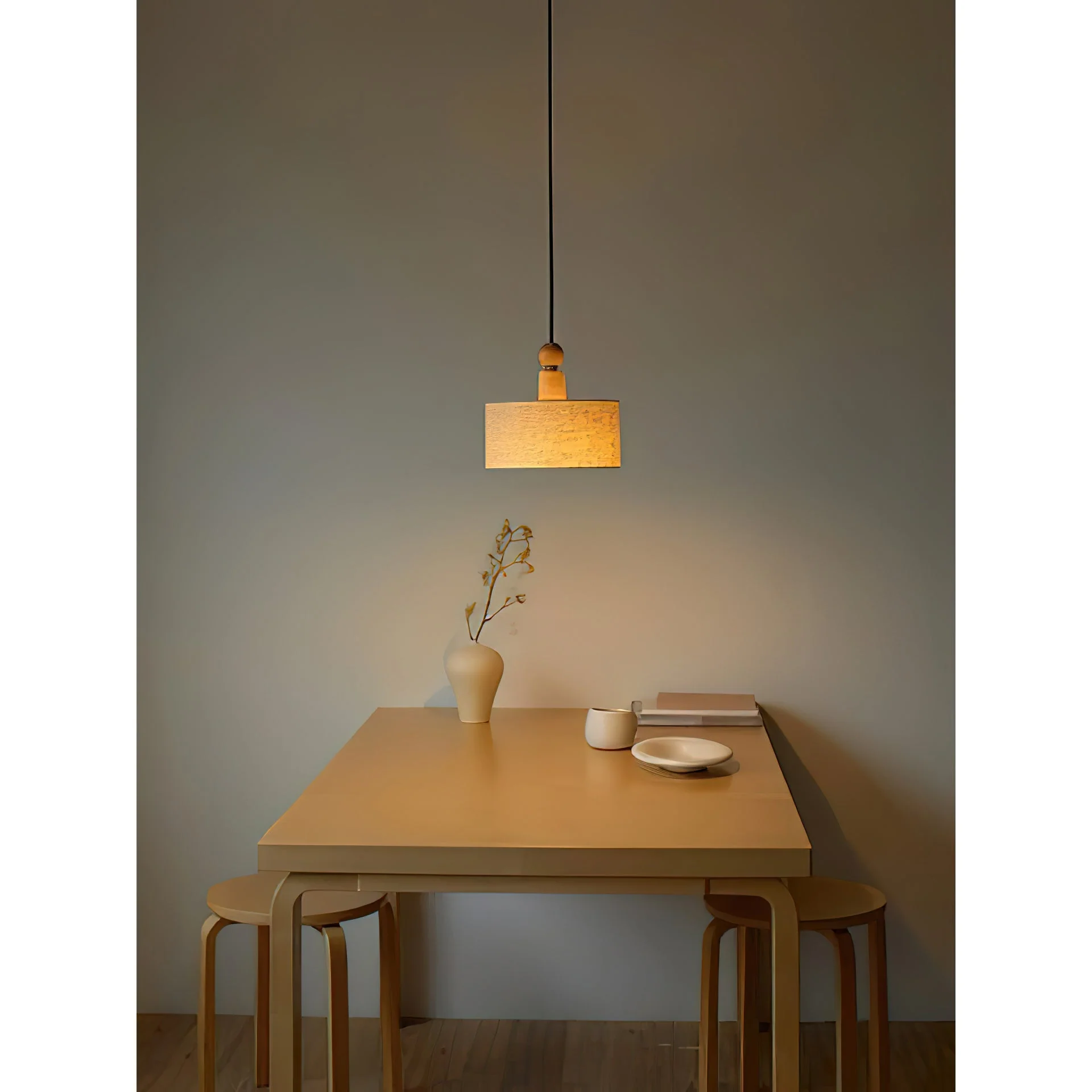 Orne Farmhouse Wood Pendant Light - Image 13