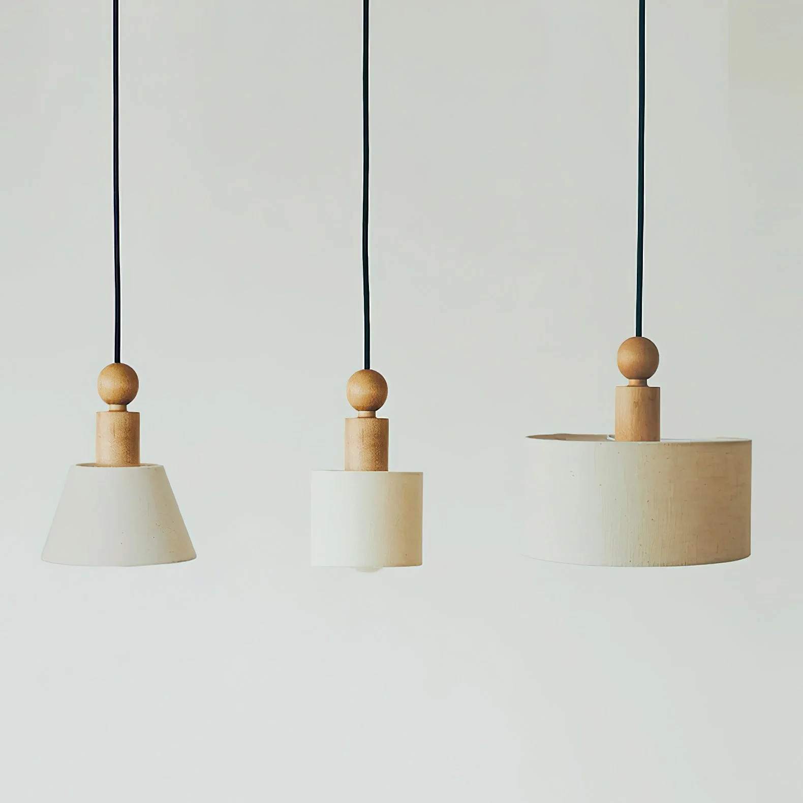 Orne Farmhouse Wood Pendant Light - Image 22