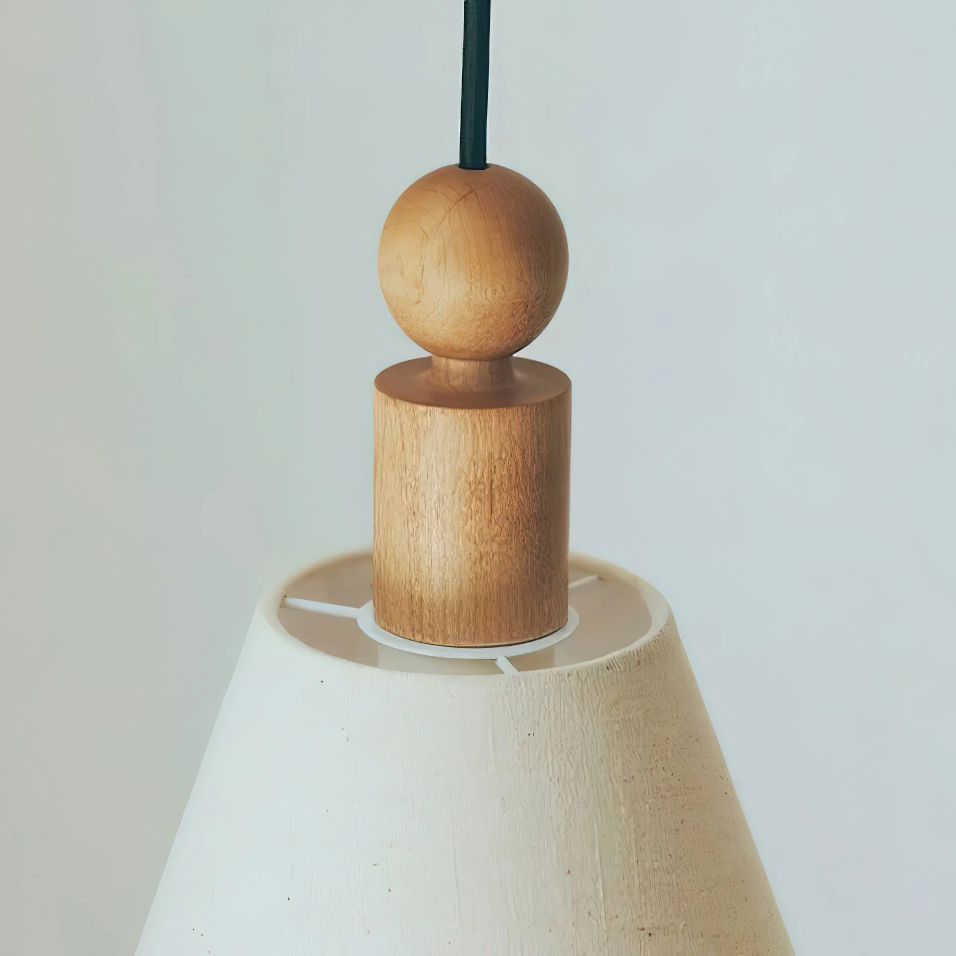 Orne Farmhouse Wood Pendant Light - Image 28