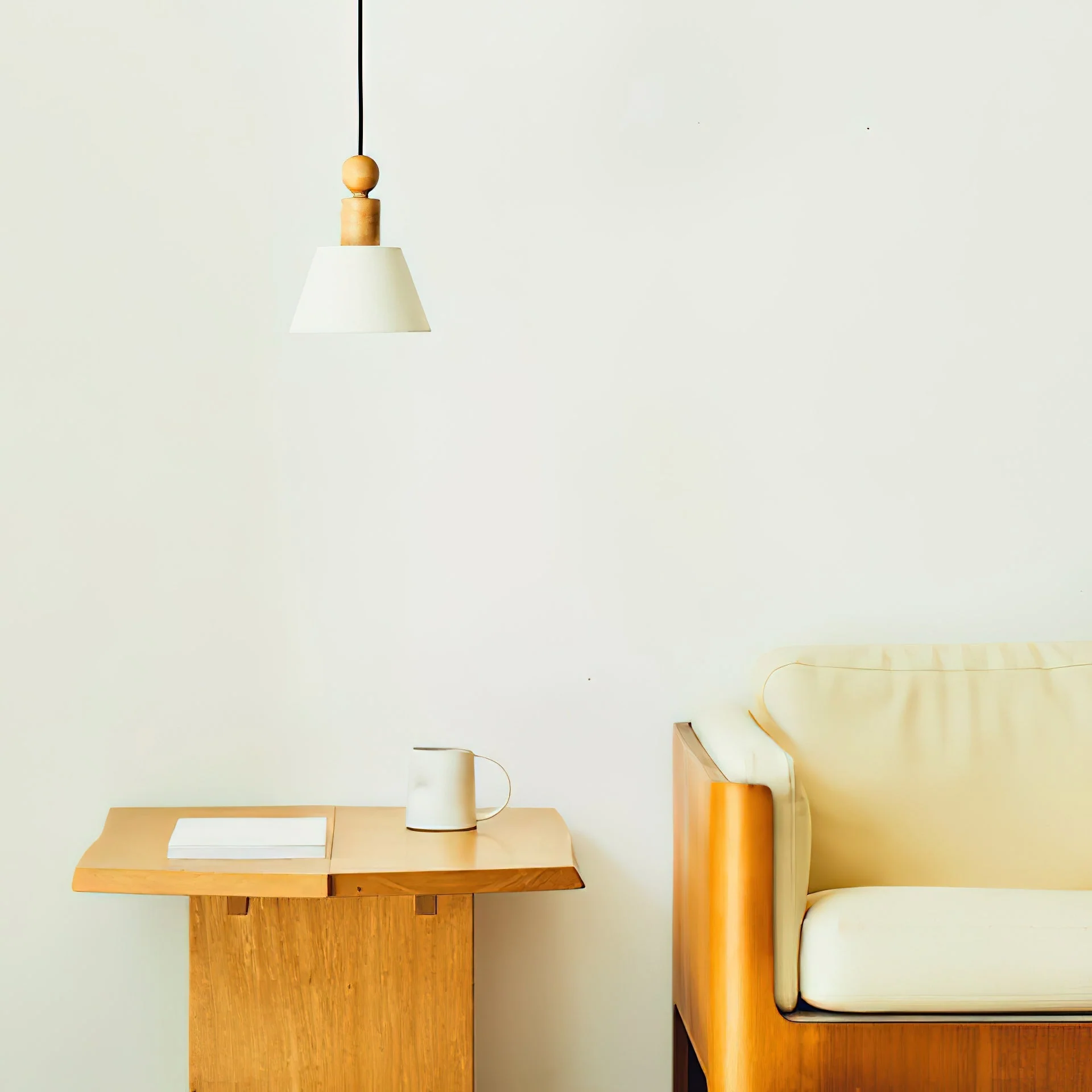Orne Farmhouse Wood Pendant Light - Image 5