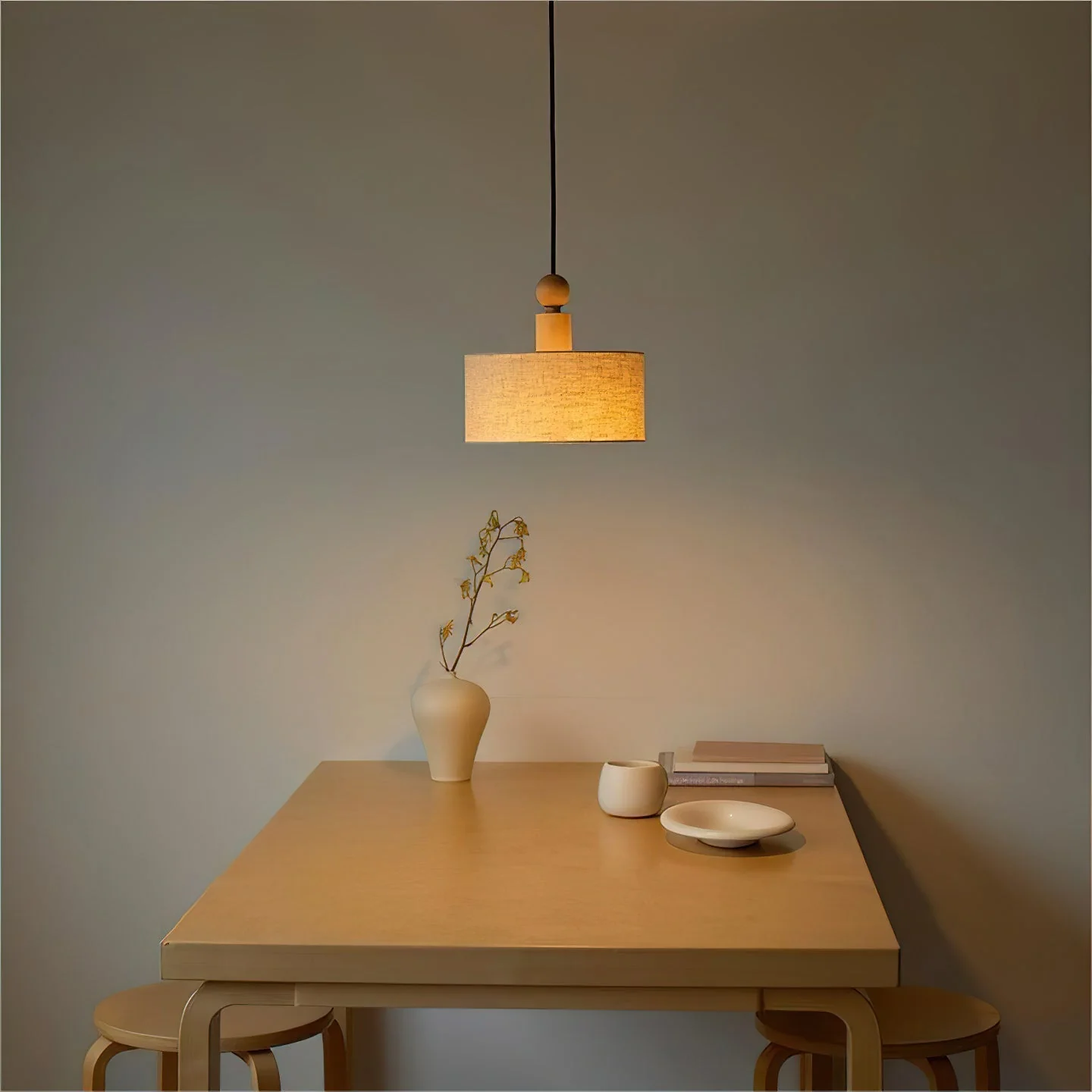 Orne Farmhouse Wood Pendant Light - Image 6