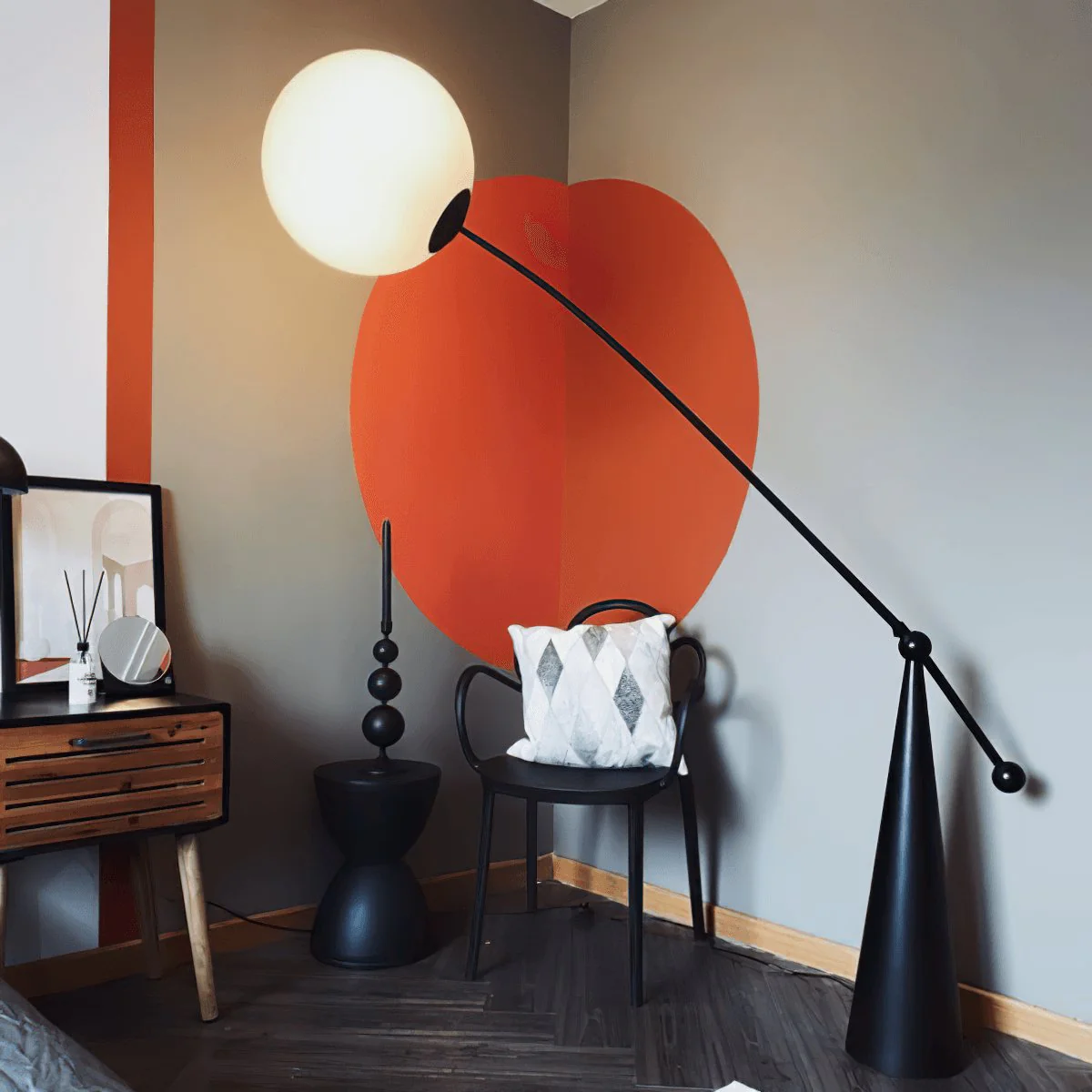 Ortalil Modern Arc Floor Lamp - Image 12