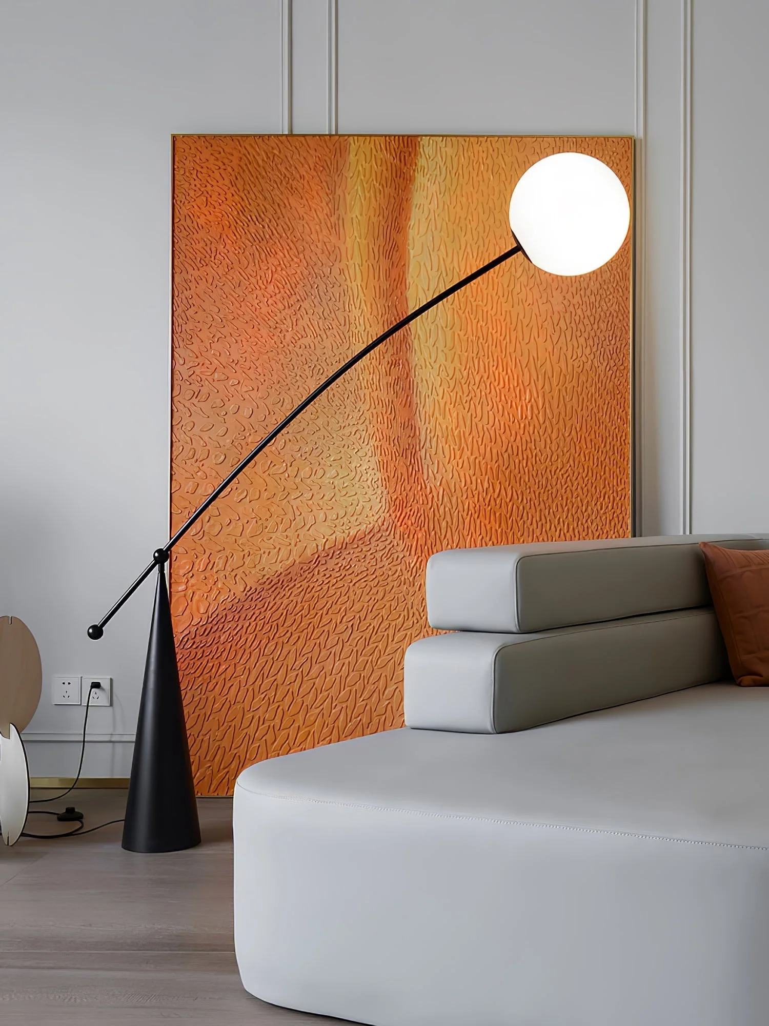 Ortalil Modern Arc Floor Lamp - Image 57