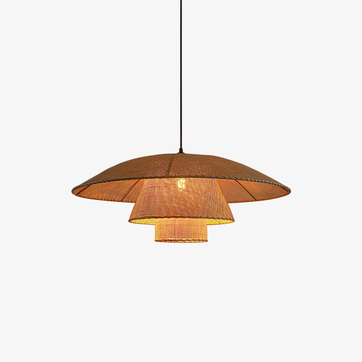 Orvellace Rattan Vintage Pendant Lamp - Image 14
