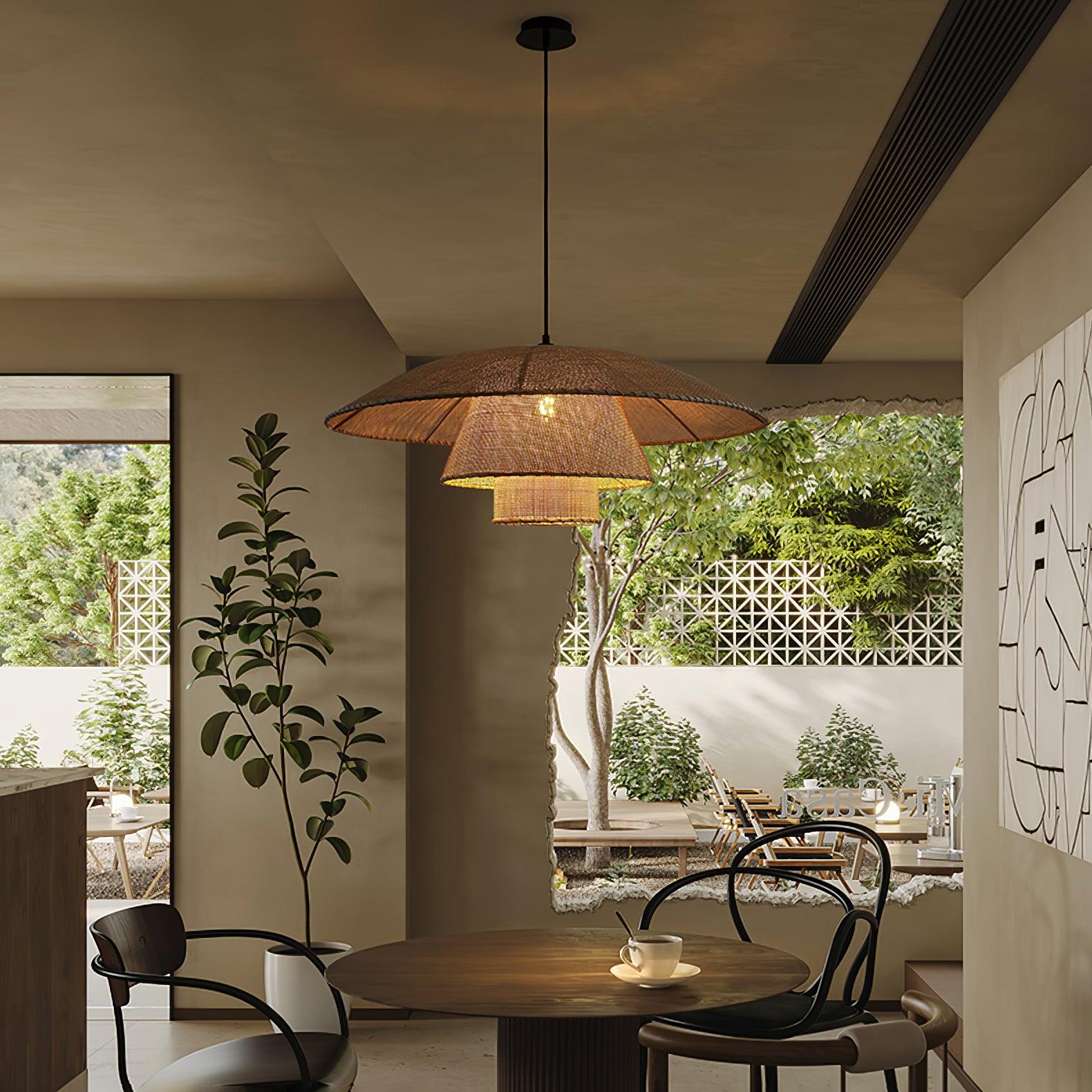 Orvellace Rattan Vintage Pendant Lamp - Image 18