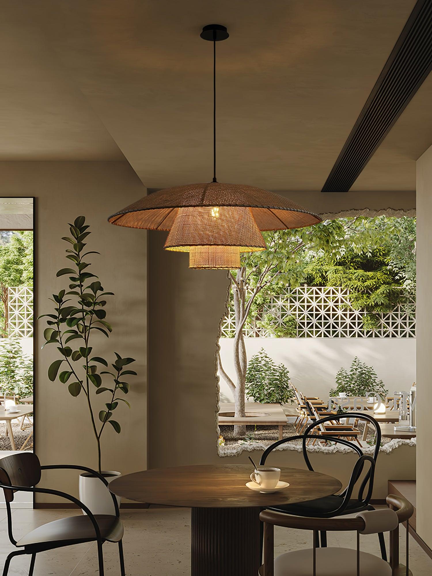 Orvellace Rattan Vintage Pendant Lamp - Image 27
