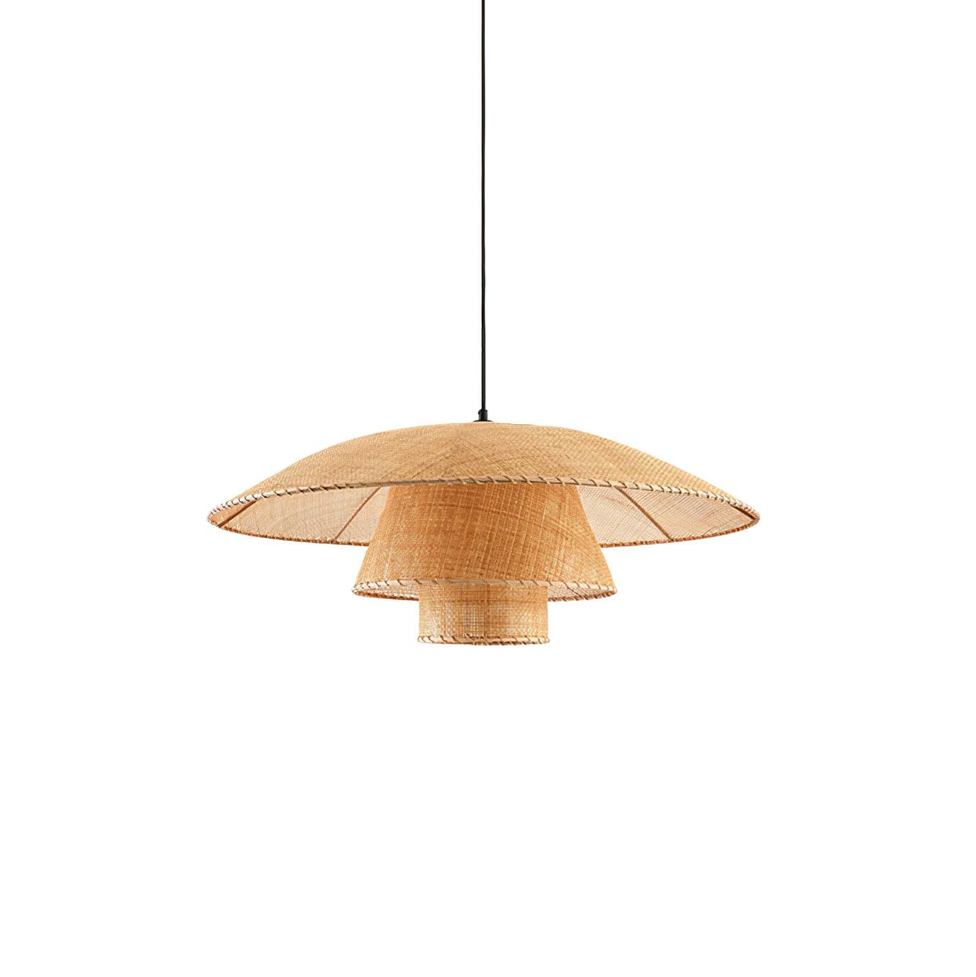 Orvellace Rattan Vintage Pendant Lamp - Image 3
