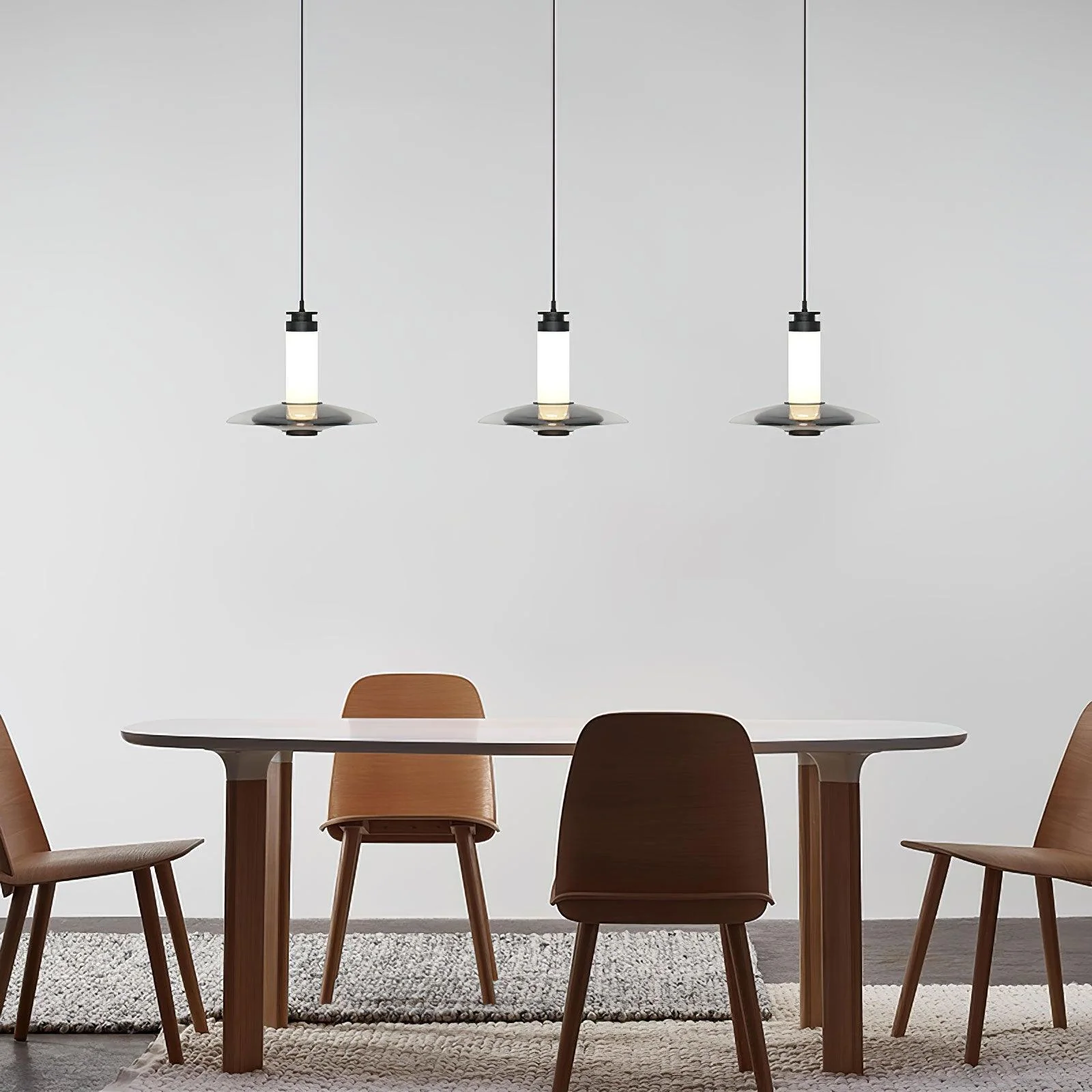 Oryxa Glass Futuristic Pendant Lamp - Image 16