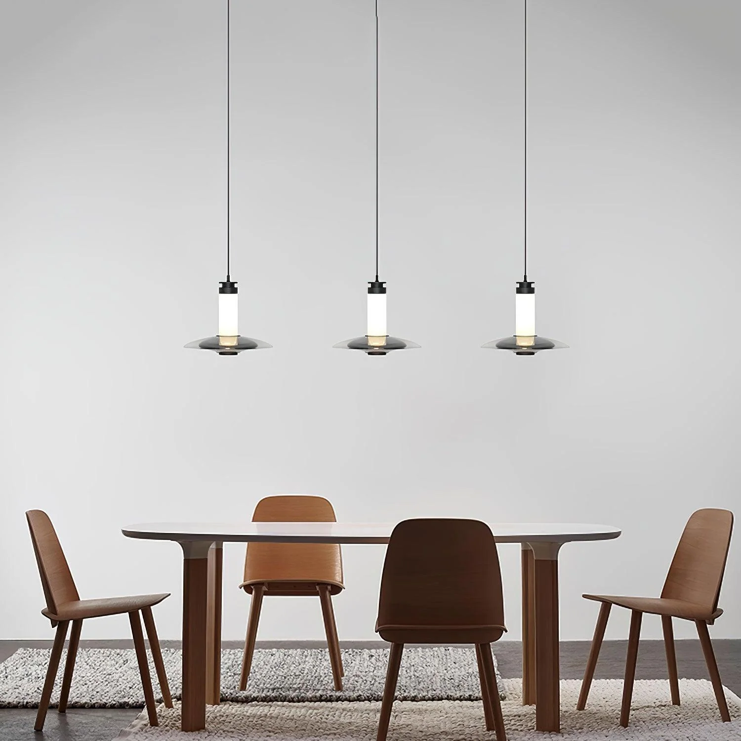 Oryxa Glass Futuristic Pendant Lamp - Image 36