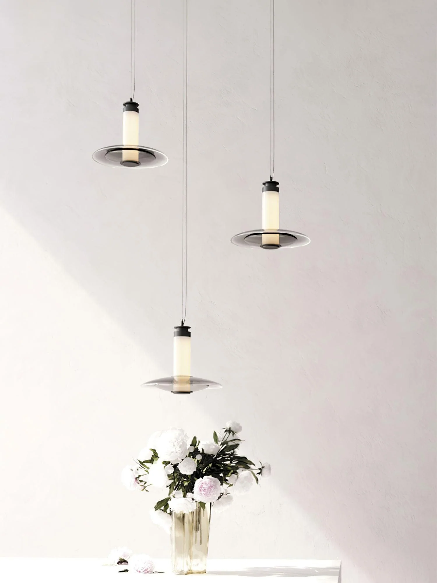 Oryxa Glass Futuristic Pendant Lamp - Image 37