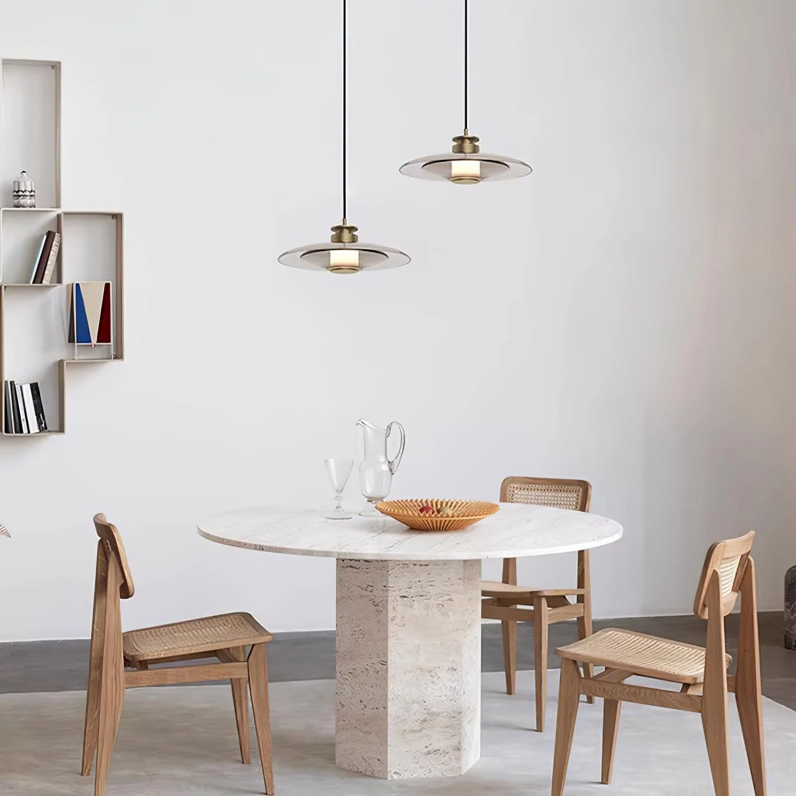 Oryxa Glass Futuristic Pendant Lamp - Image 38