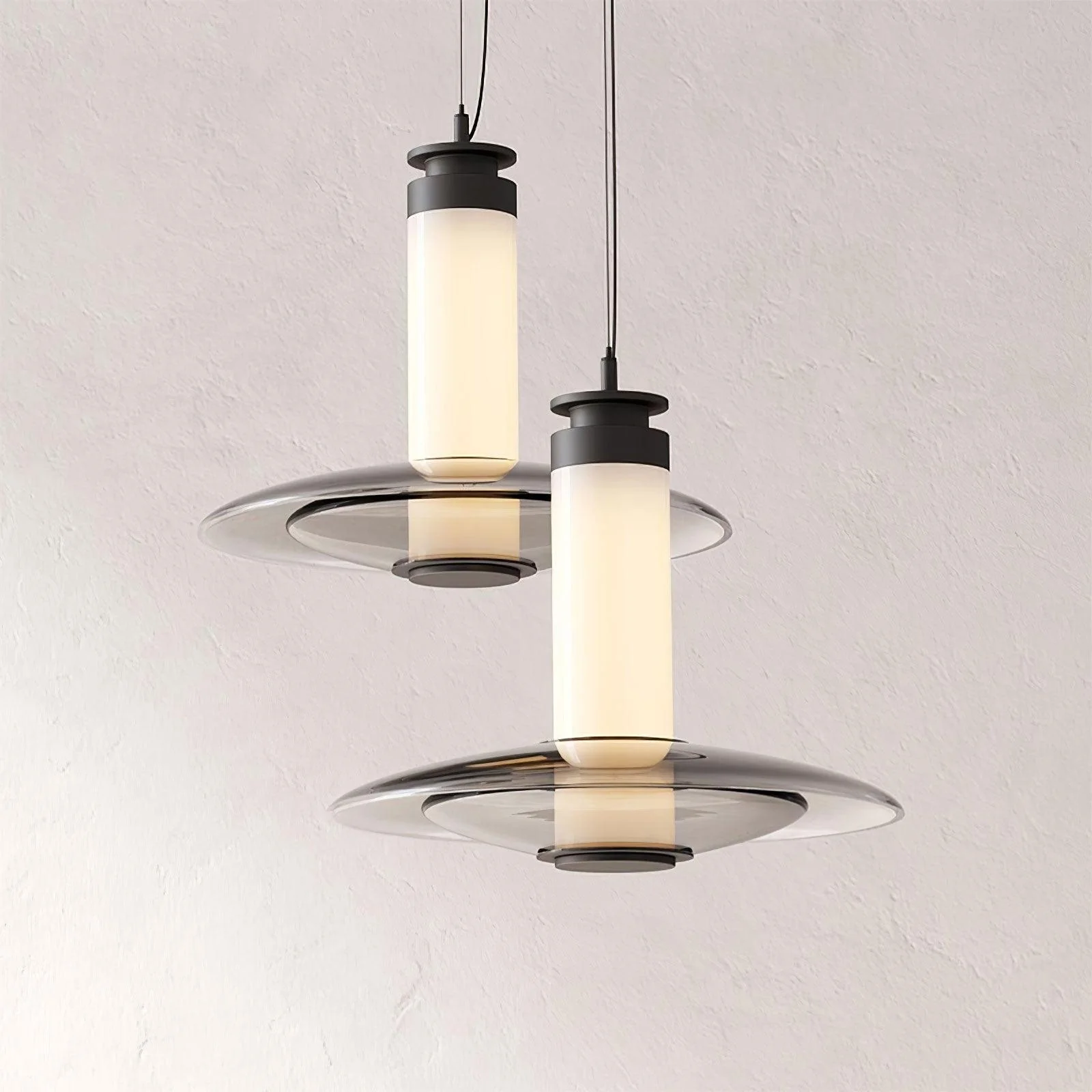 Oryxa Glass Futuristic Pendant Lamp - Image 4