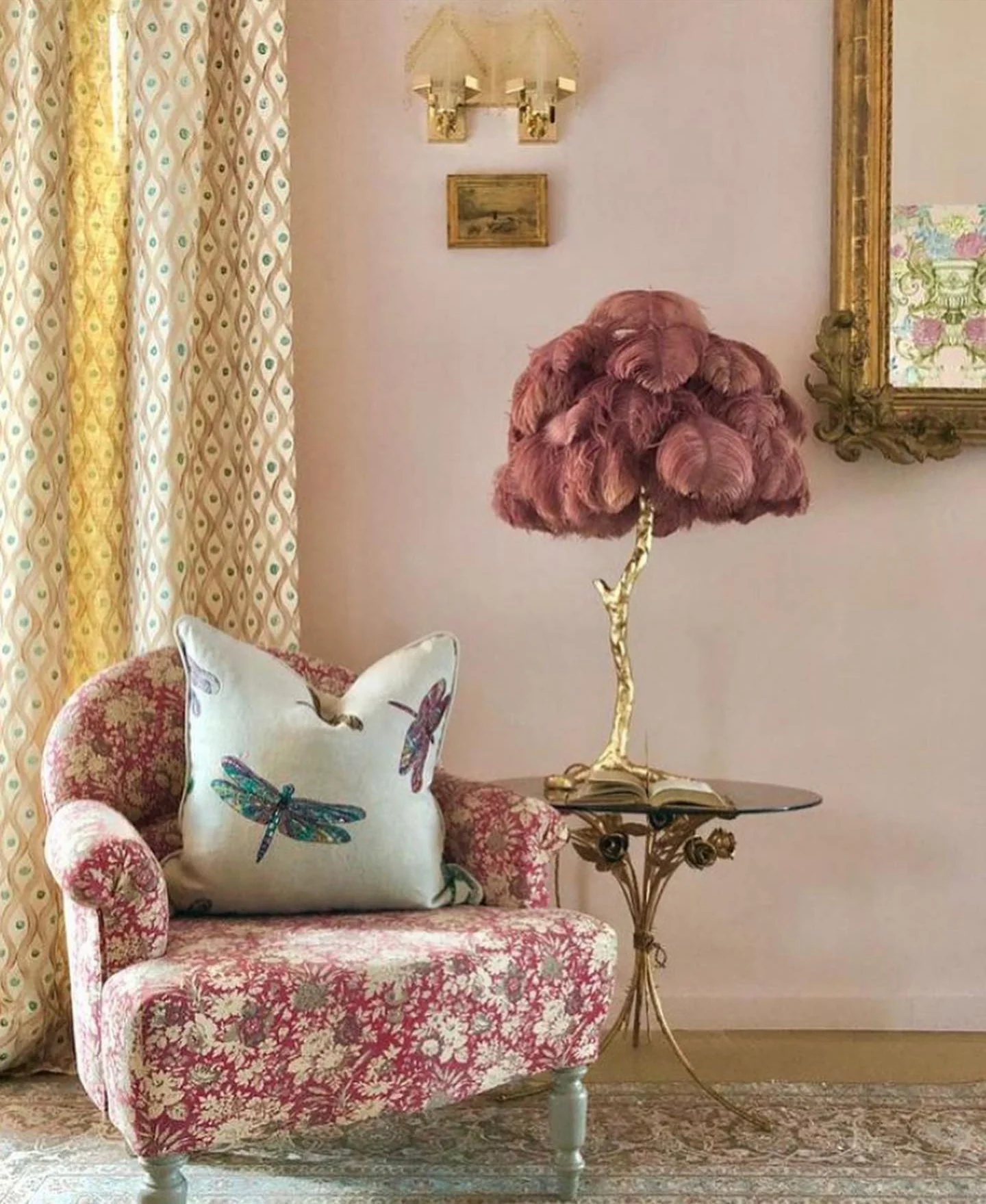 Ostrich Contemporary Feather Table Lamp - Image 29