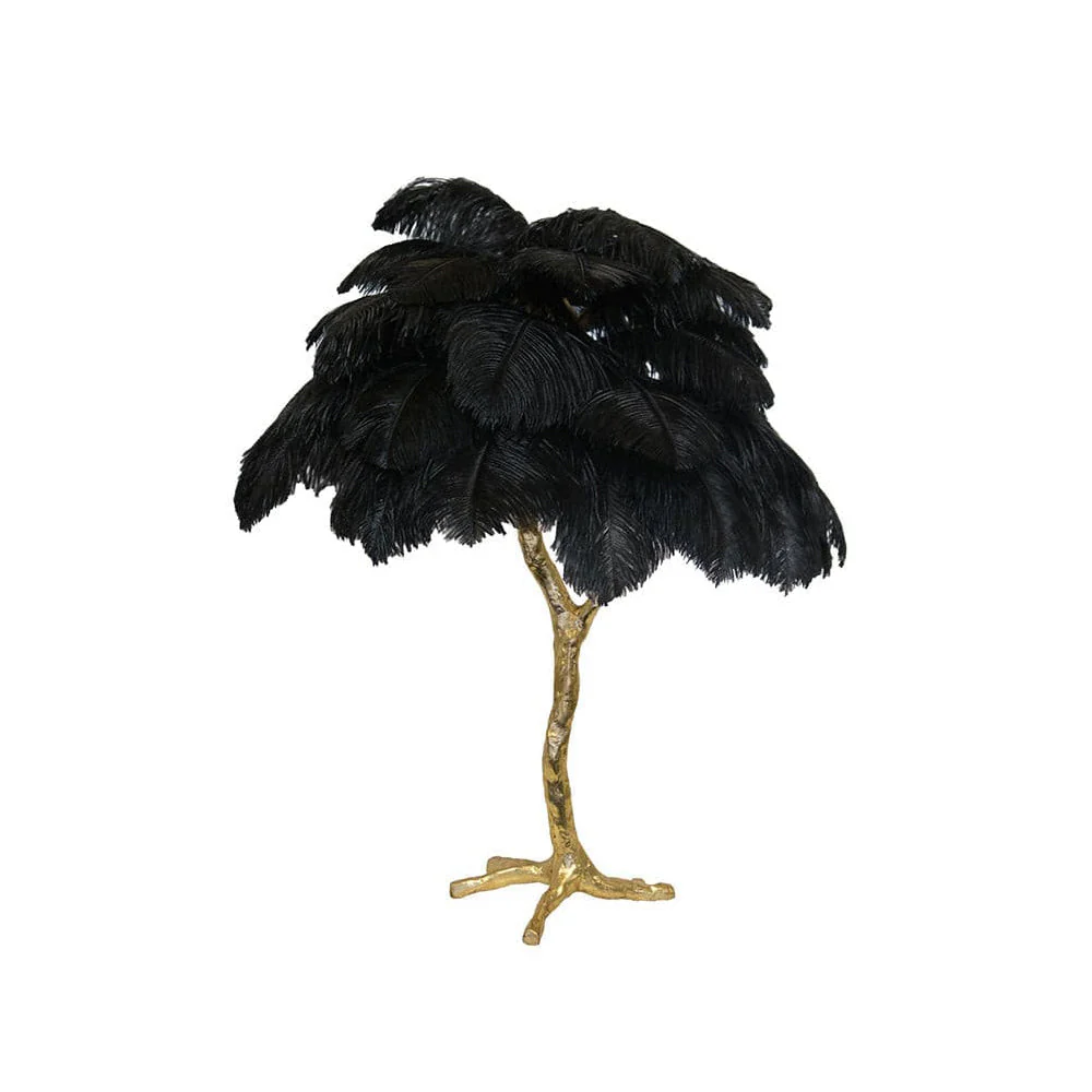 Ostrich Contemporary Feather Table Lamp - Image 63