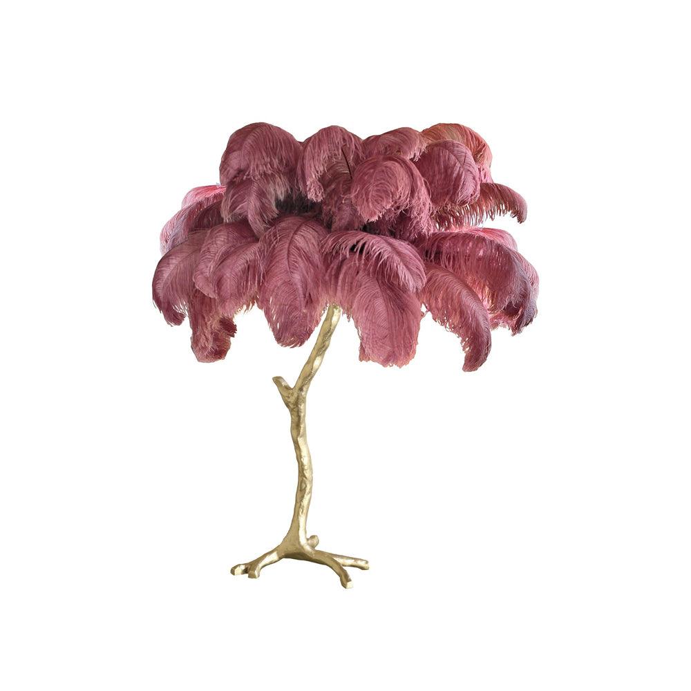 Ostrich Contemporary Feather Table Lamp - Image 66