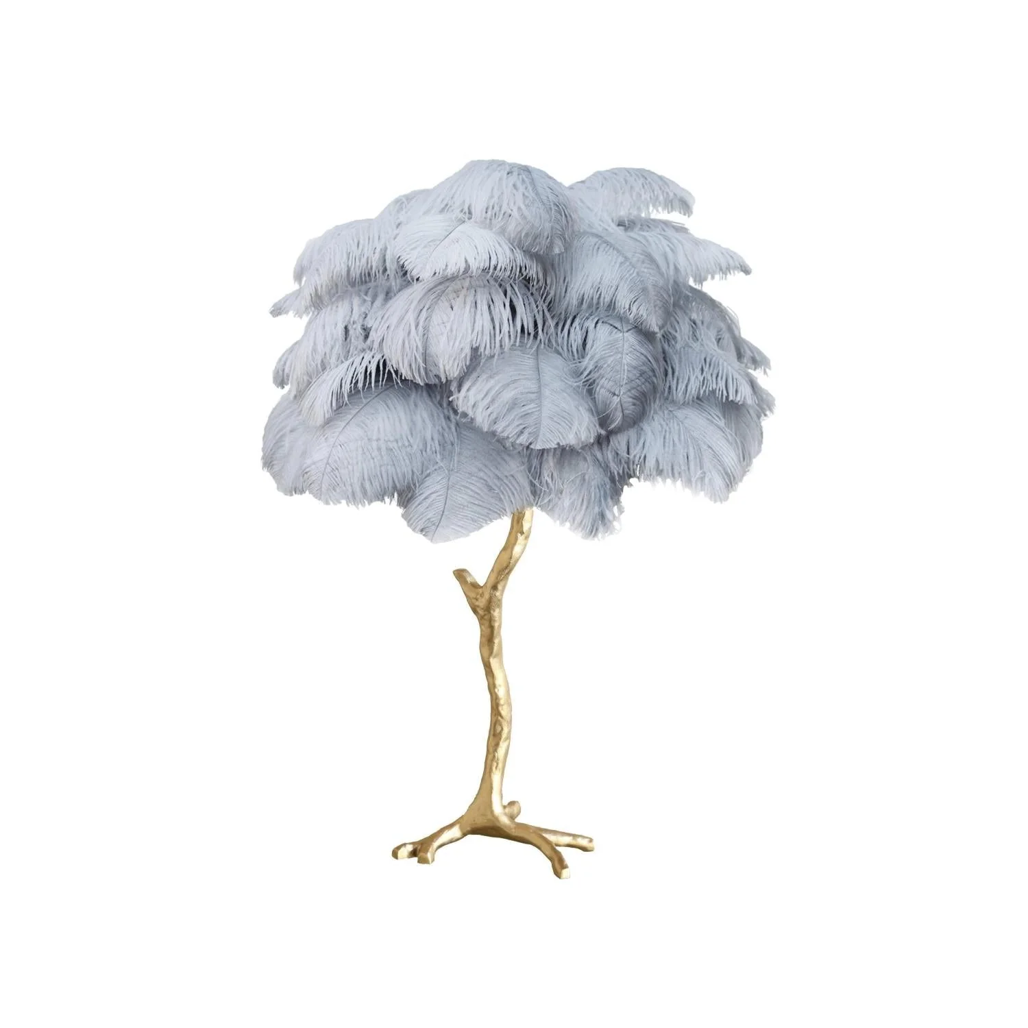 Ostrich Contemporary Feather Table Lamp - Image 80
