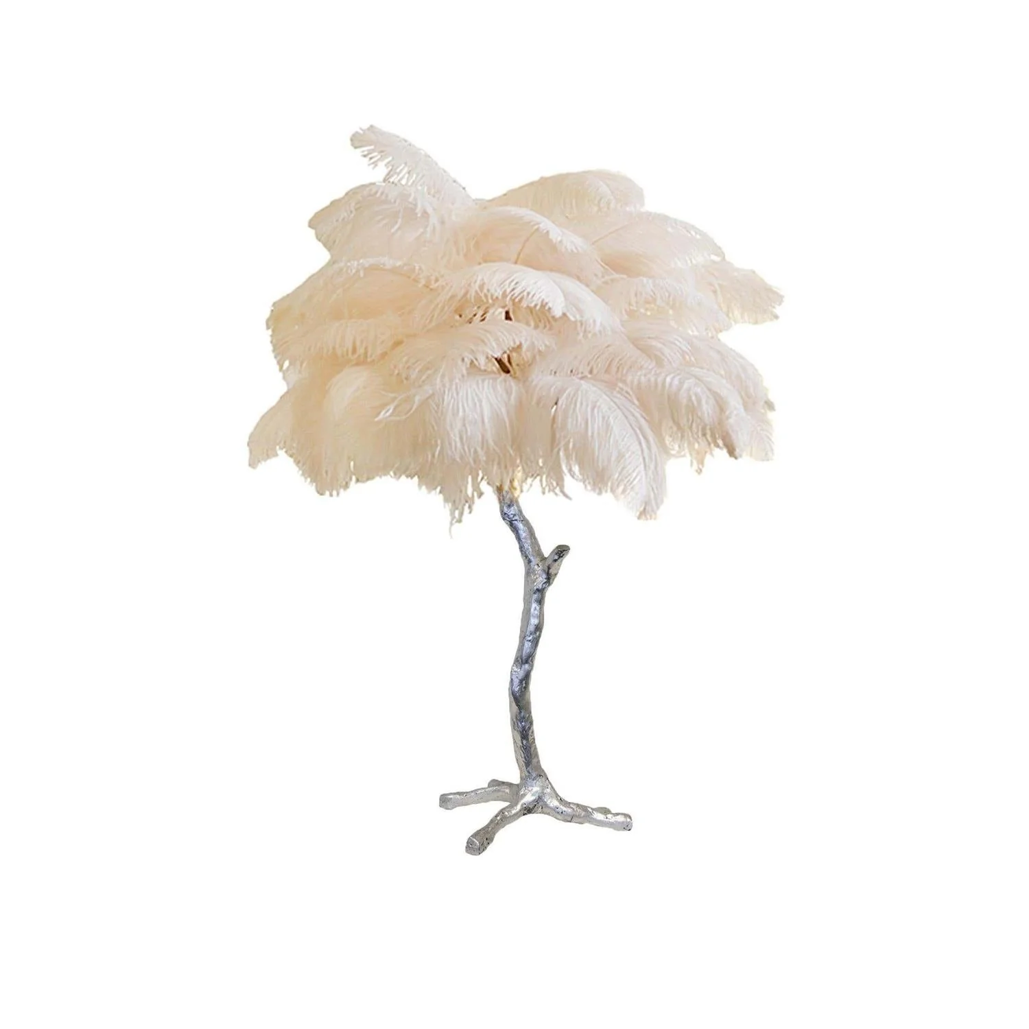 Ostrich Contemporary Feather Table Lamp - Image 88