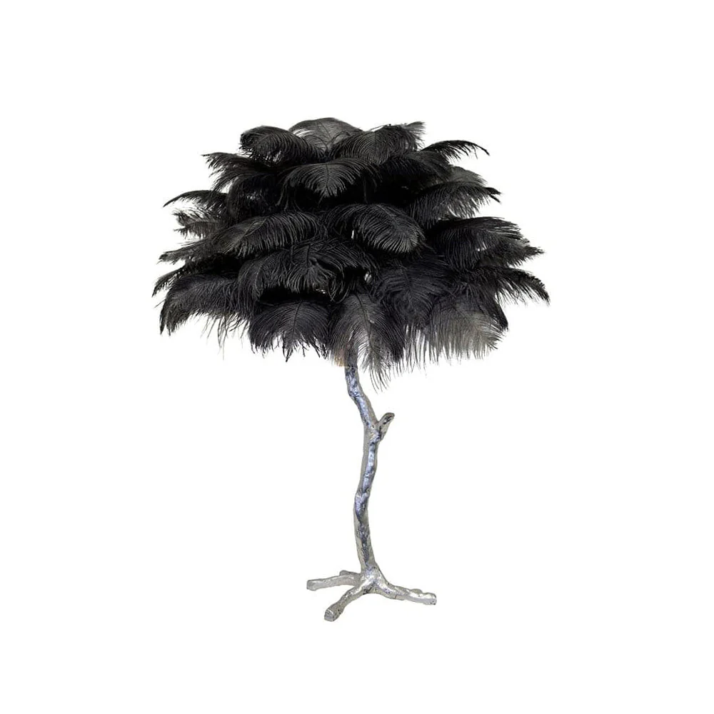 Ostrich Contemporary Feather Table Lamp - Image 93