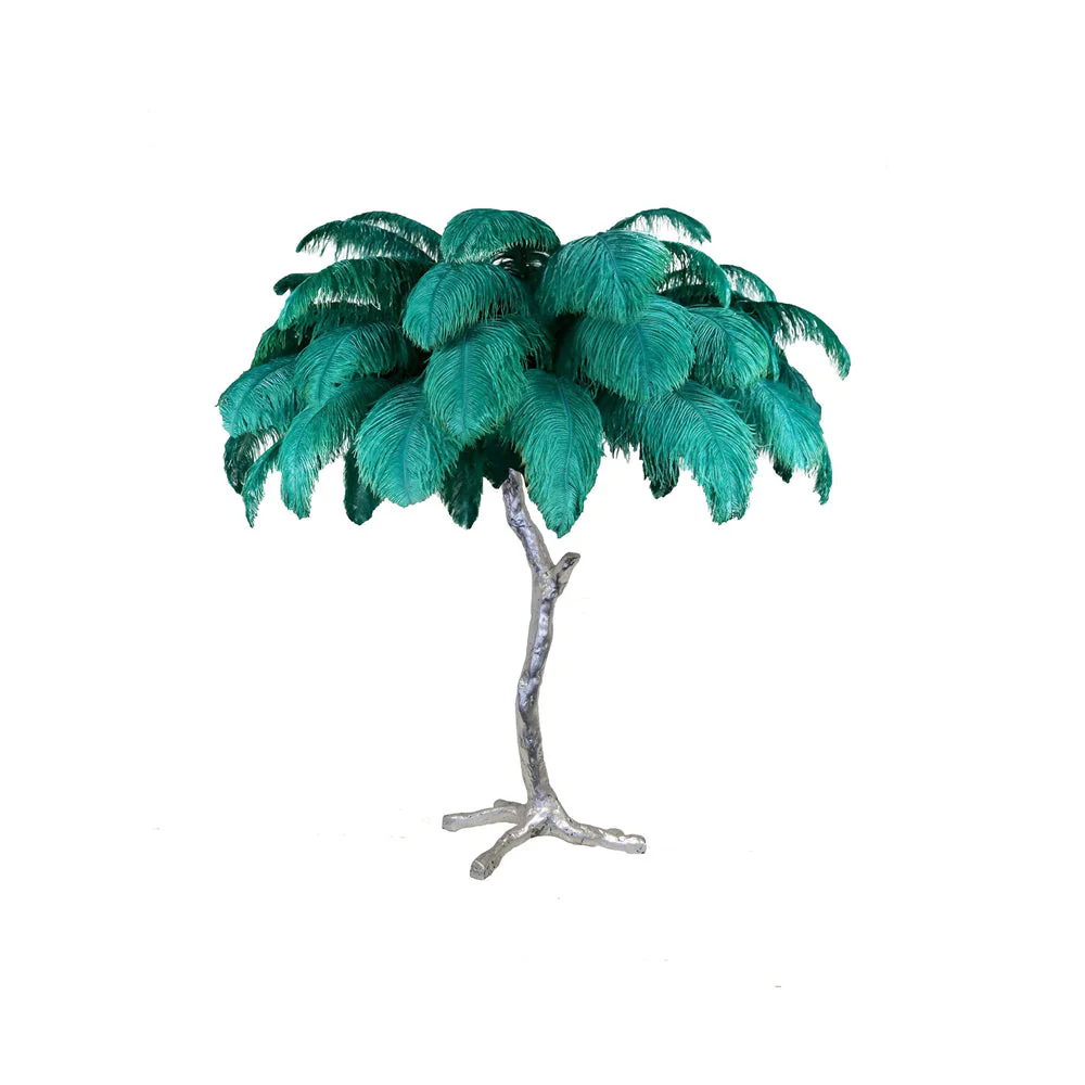 Ostrich Contemporary Feather Table Lamp - Image 97