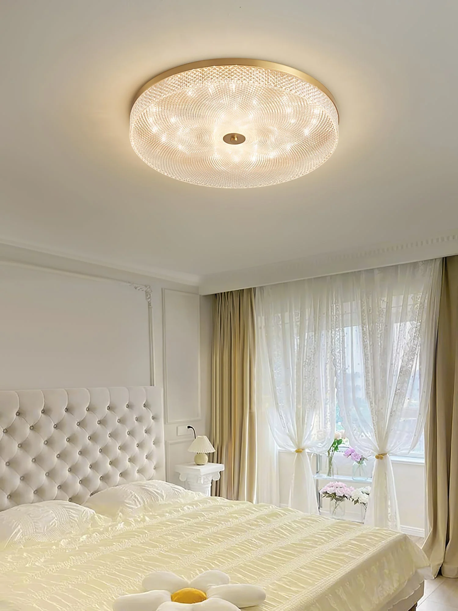 Ovelion Modern Minimalist Striped Ceiling Light - Image 20