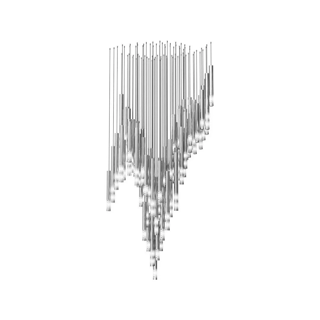 Ovynira Gold Rod Chandelier - Image 11