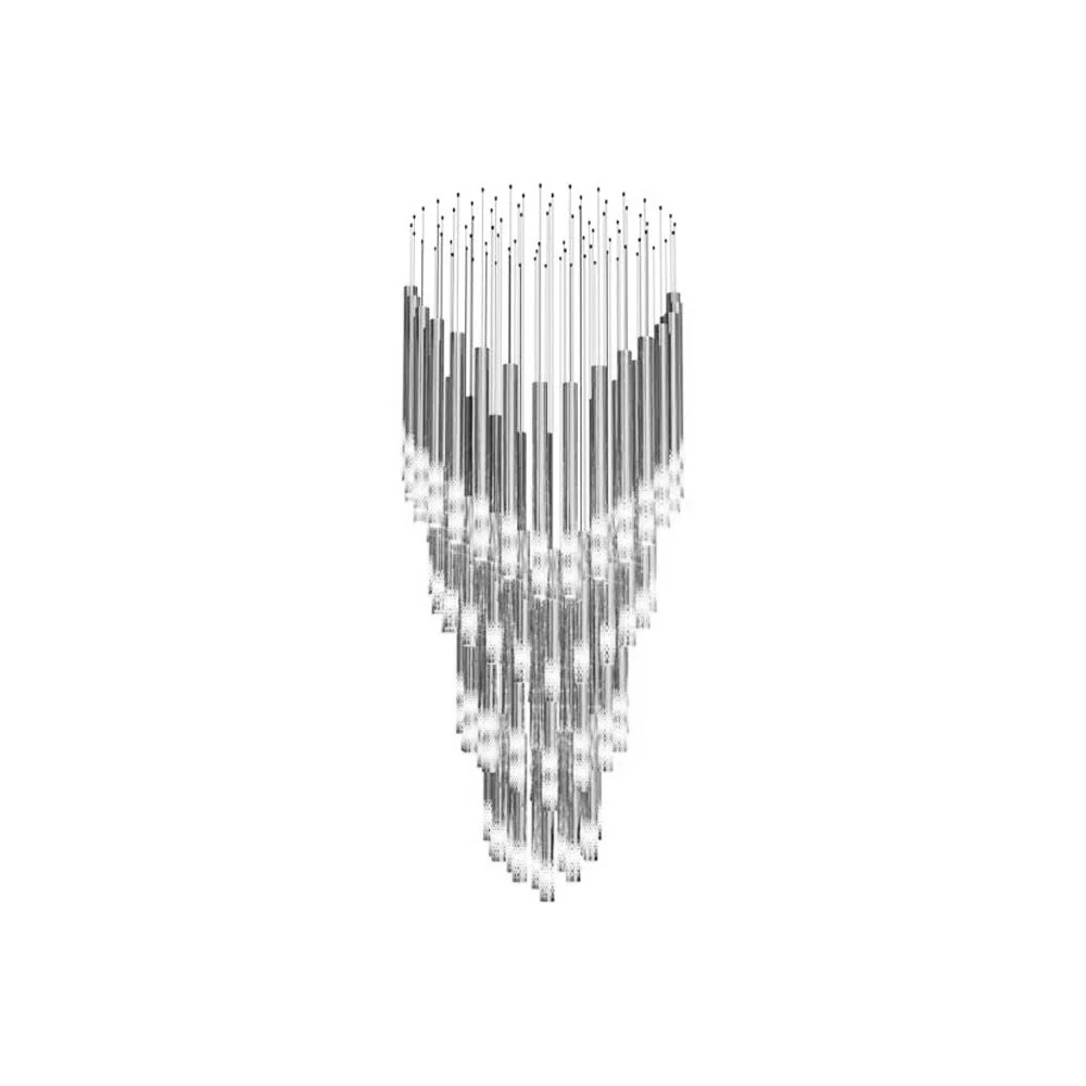 Ovynira Gold Rod Chandelier - Image 38
