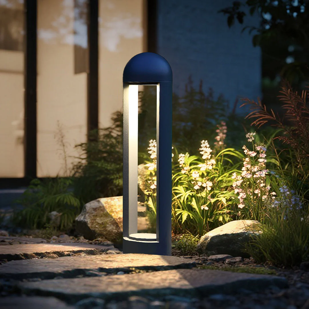 Pamela Classic Modern Outdoor Pillar Lights - Image 4
