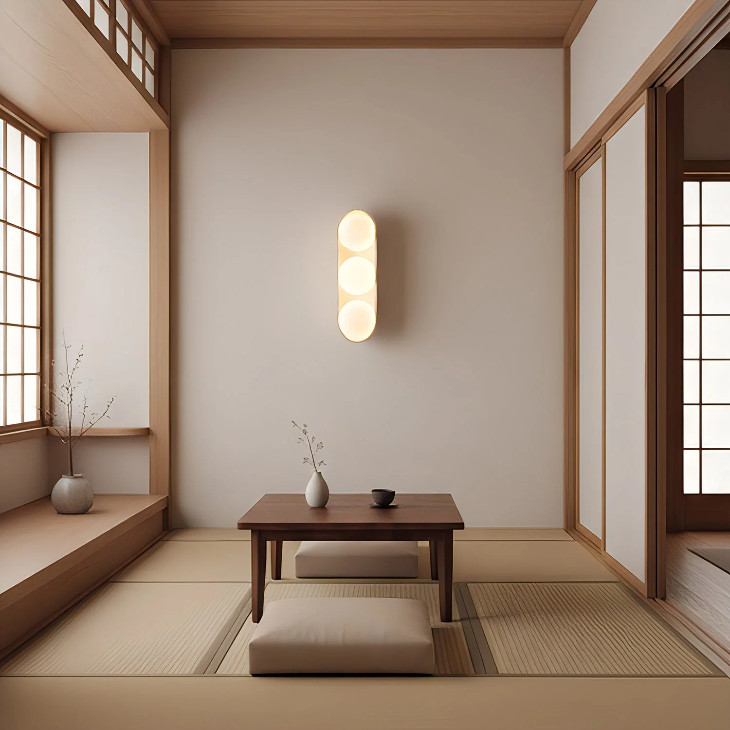Paola Wabi-Sabi Travertine Wall Light - Image 6