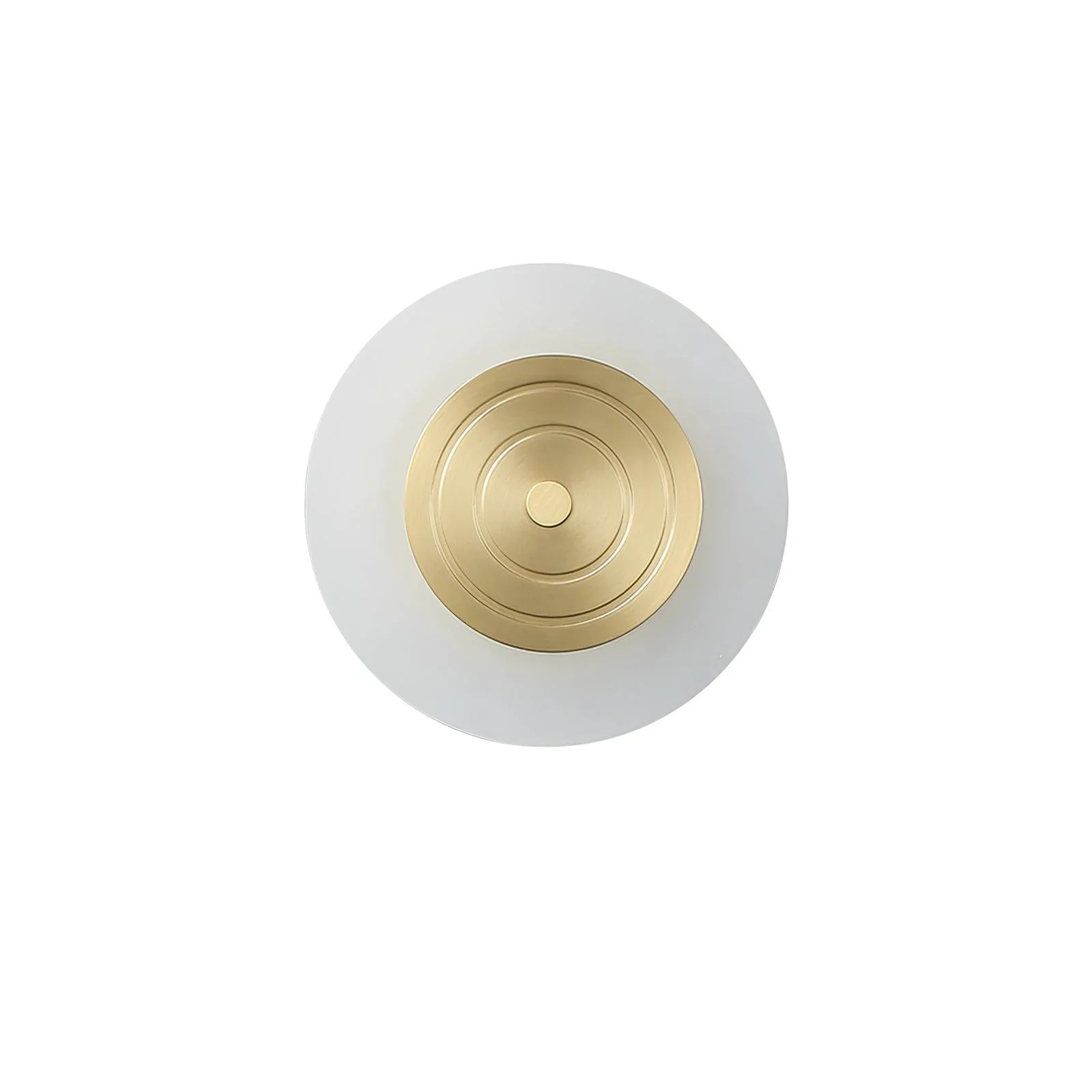 Patricia Round Moon Elegance Brass Wall Lamp - Image 9