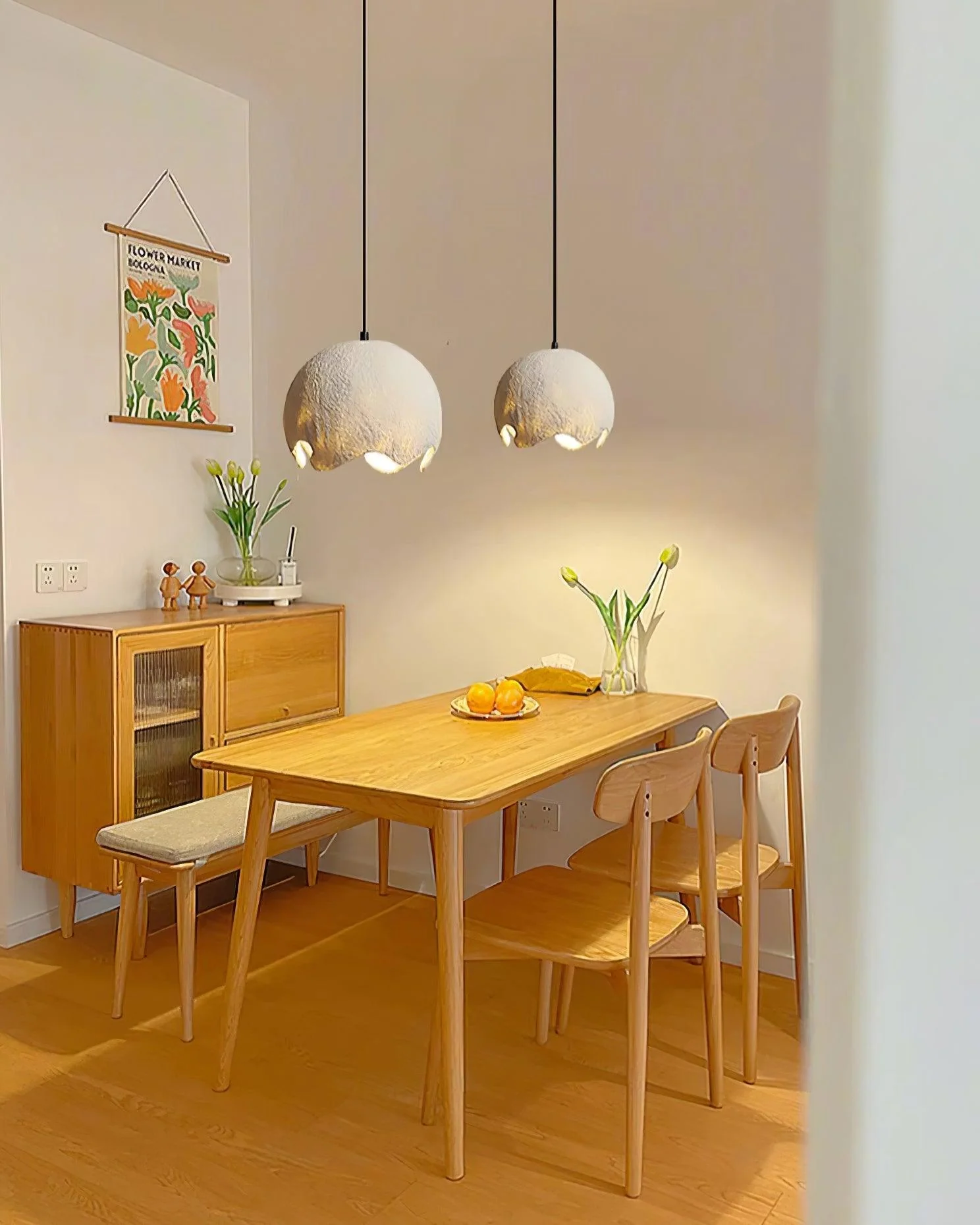 Patrick Wabi-Sabi Resin Pendant Light - Image 6