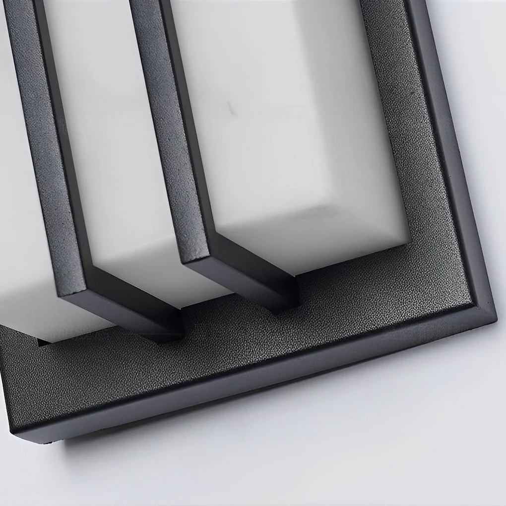 Peacul Minimalist LED Modern Resin Outdoor Wall Light - Image 4