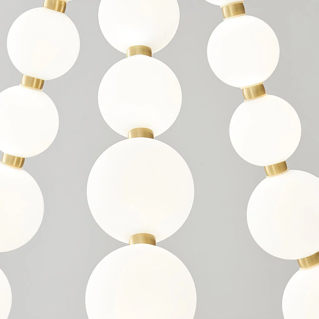 Pearl Modernl Glass Chandelier - Image 14