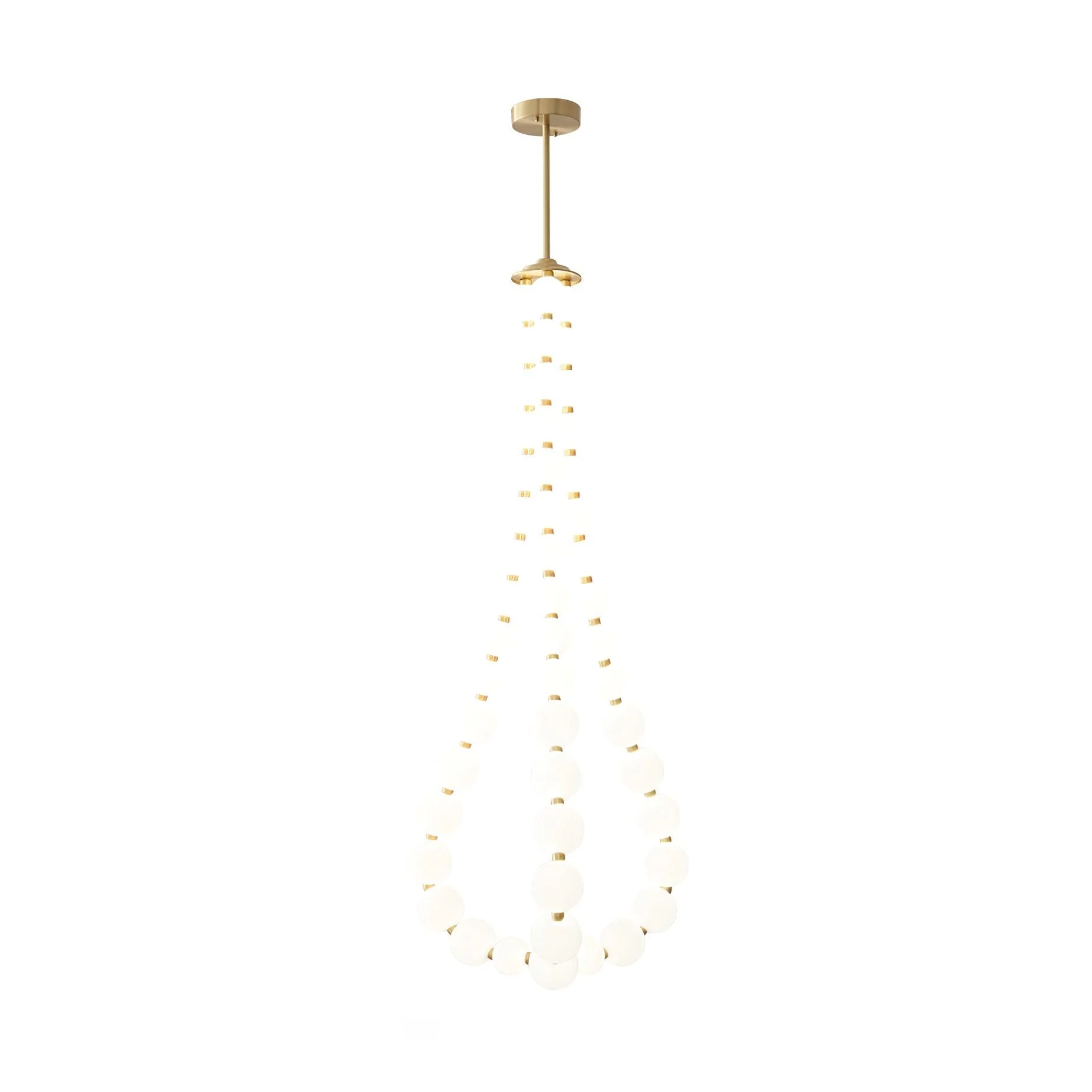 Pearl Modernl Glass Chandelier - Image 23