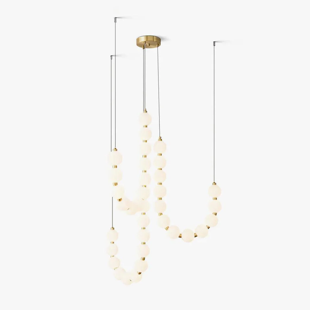 Pearl Modernl Glass Chandelier - Image 38