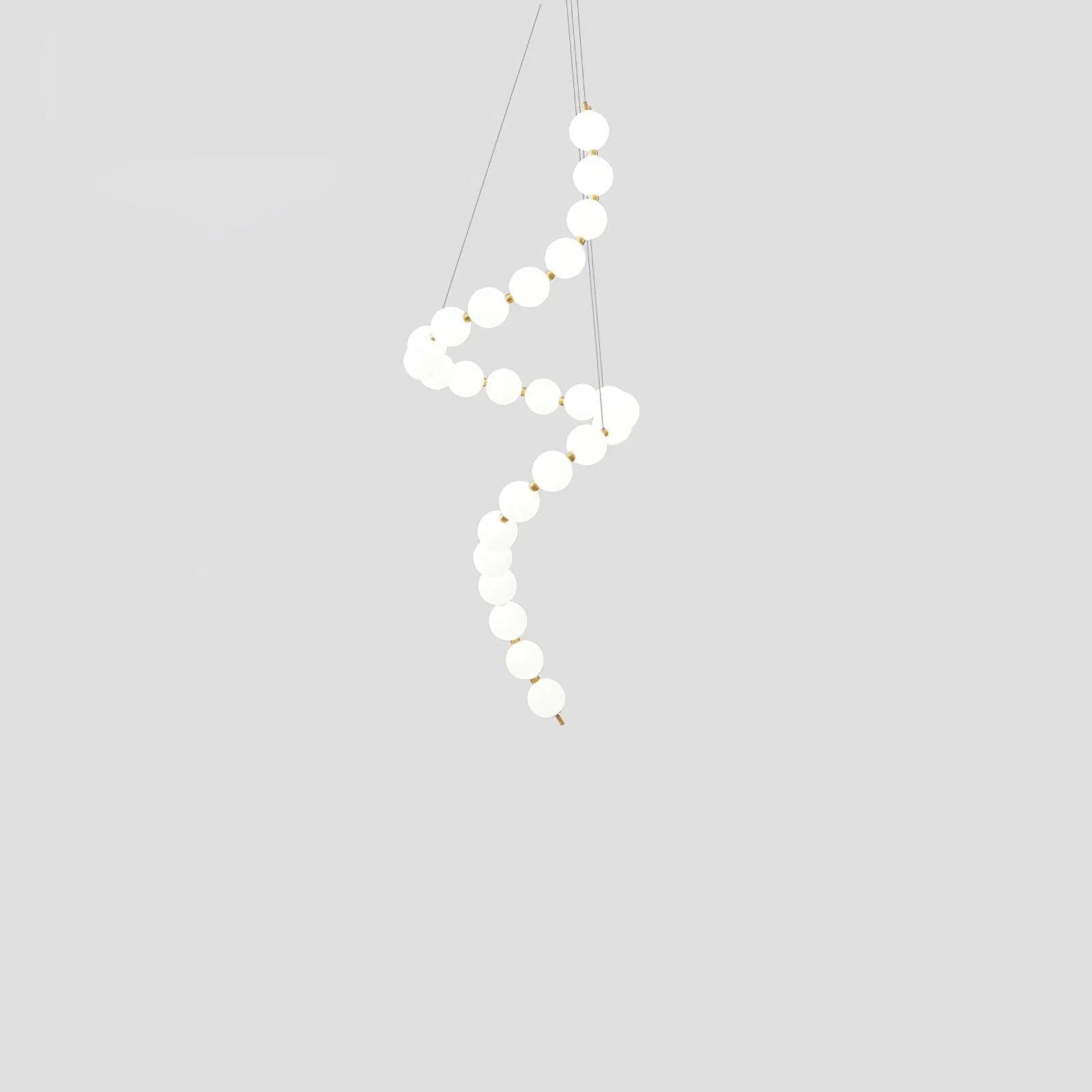 Pearl Modernl Glass Chandelier - Image 39