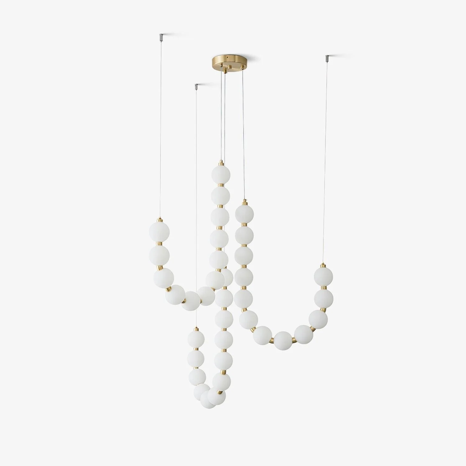 Pearl Modernl Glass Chandelier - Image 43