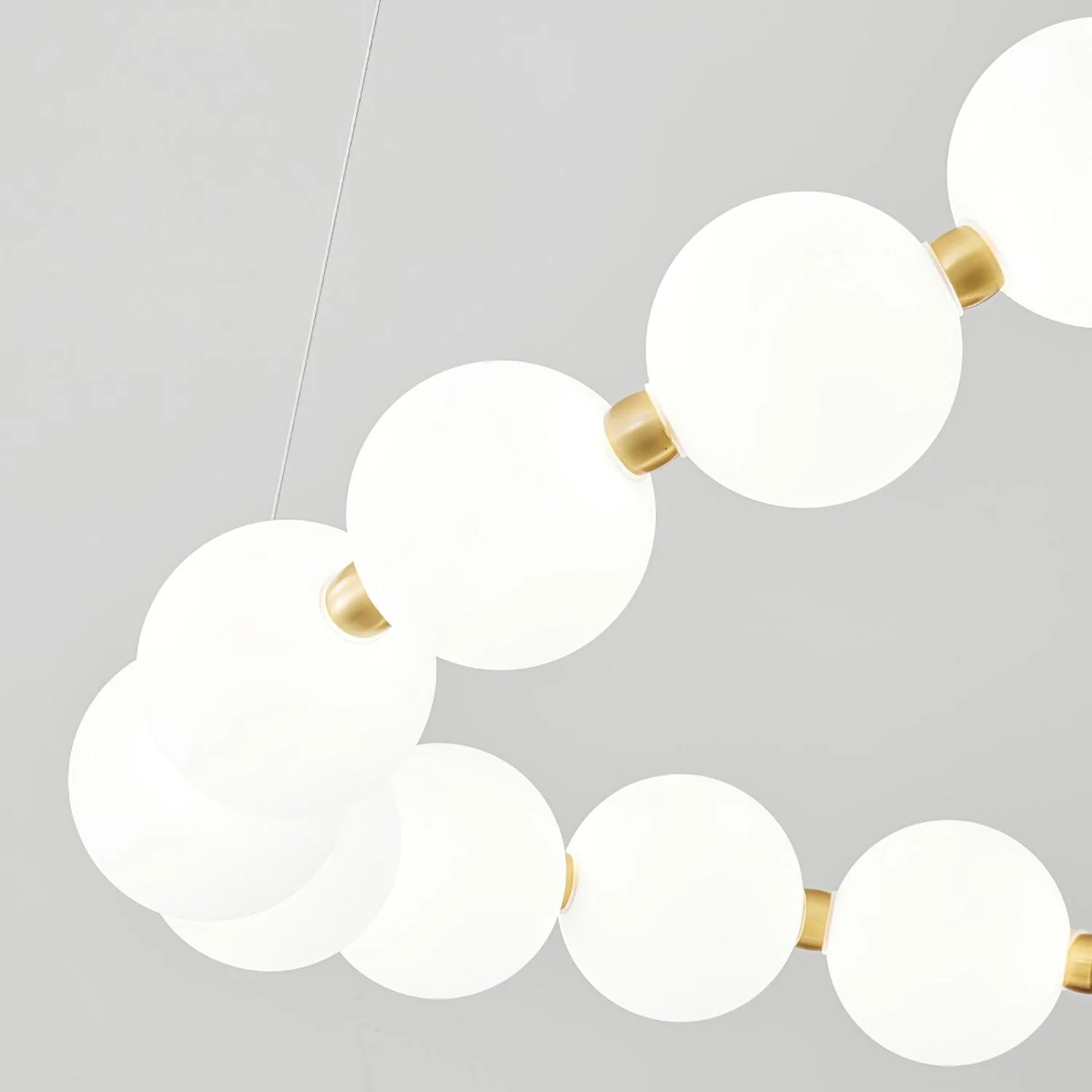 Pearl Modernl Glass Chandelier - Image 45