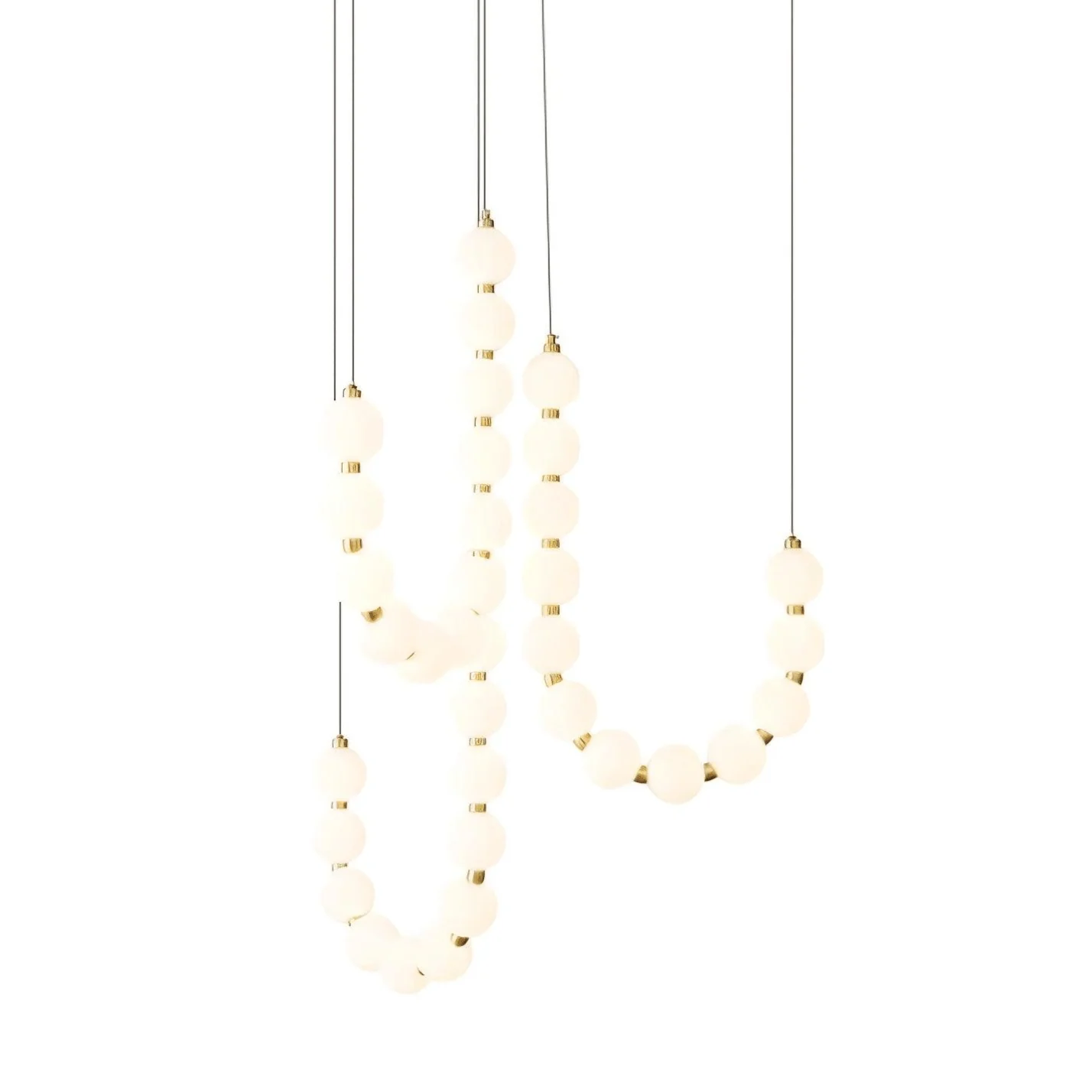 Pearl Modernl Glass Chandelier - Image 49