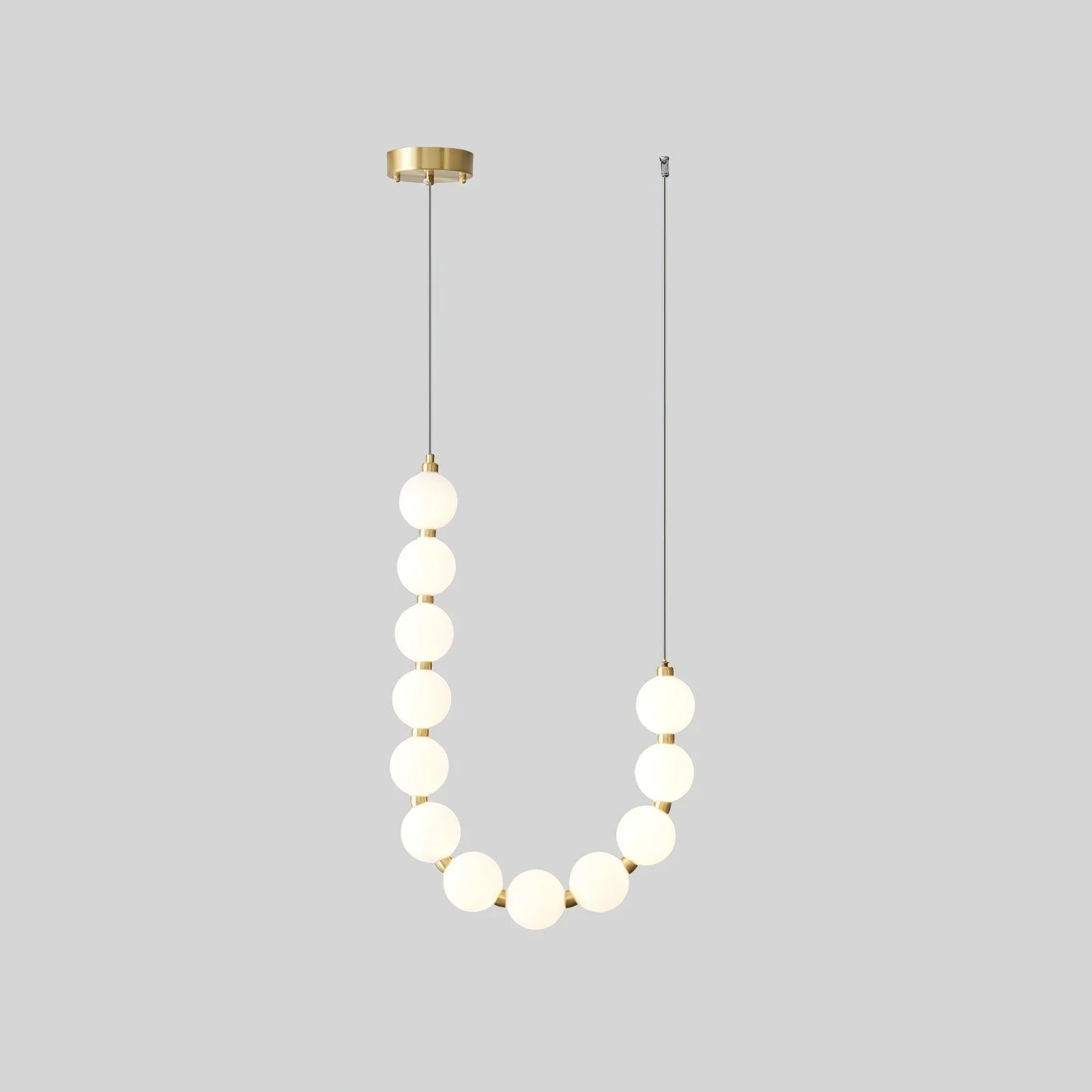 Pearl Modernl Glass Chandelier - Image 50