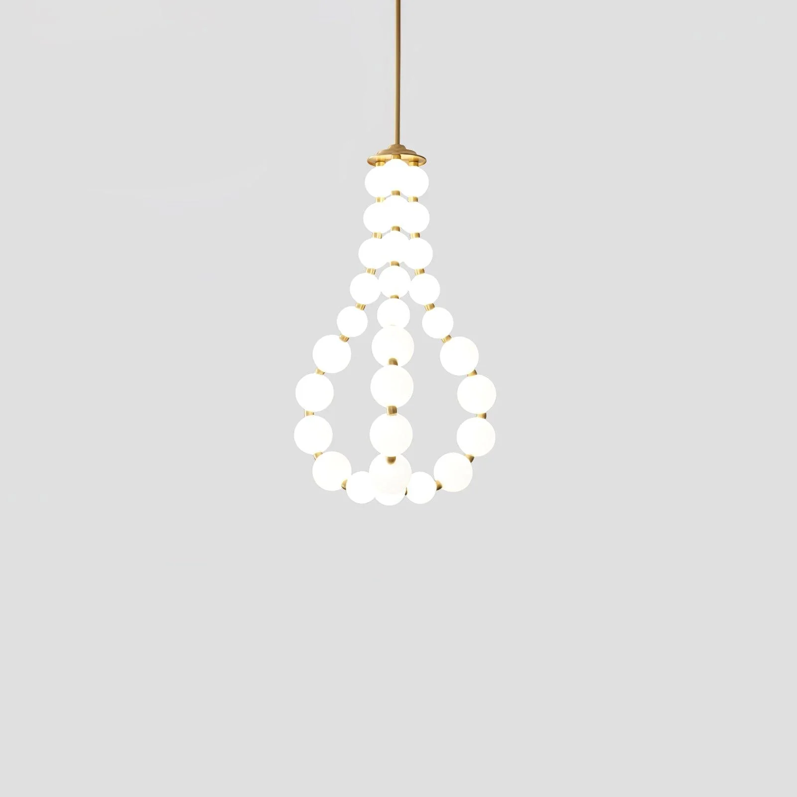 Pearl Modernl Glass Chandelier - Image 54