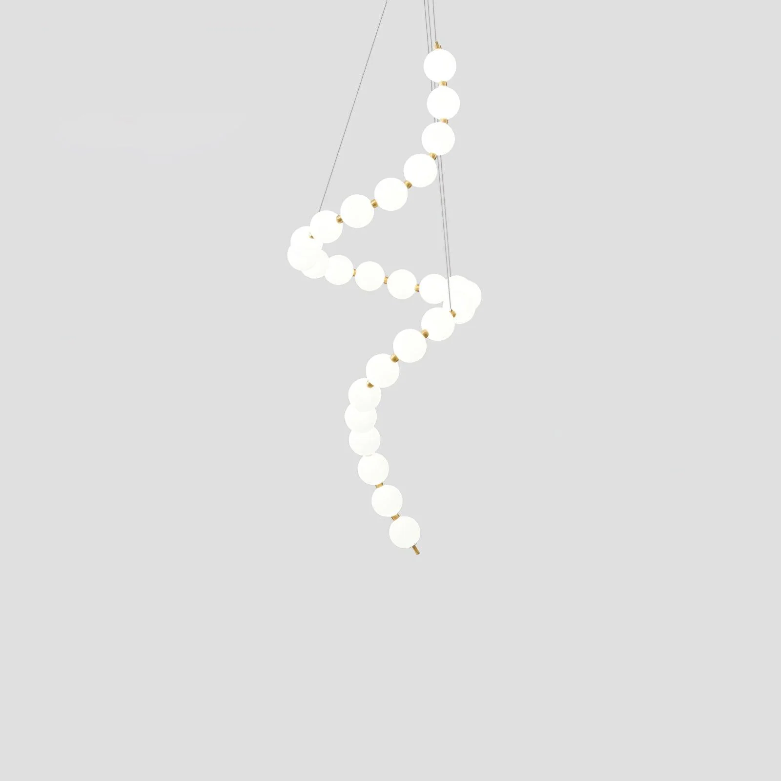 Pearl Modernl Glass Chandelier - Image 60