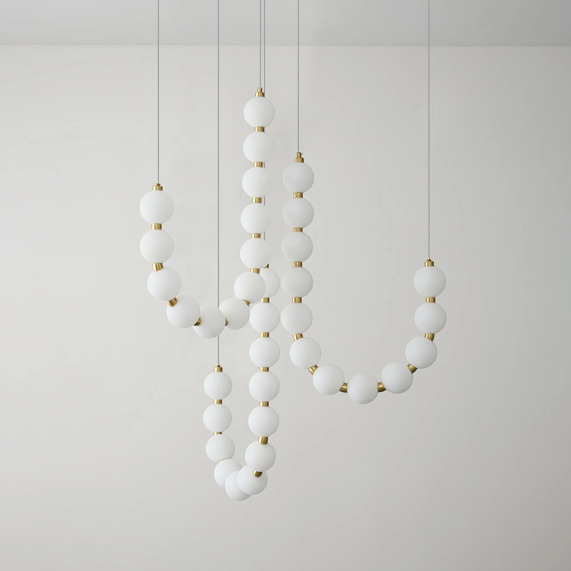 Pearl Modernl Glass Chandelier - Image 63
