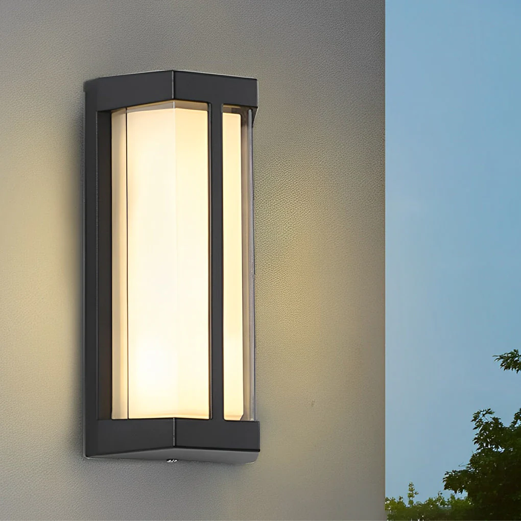 Peggy Double LED Modern Outdoor Wall Lights - Image 5