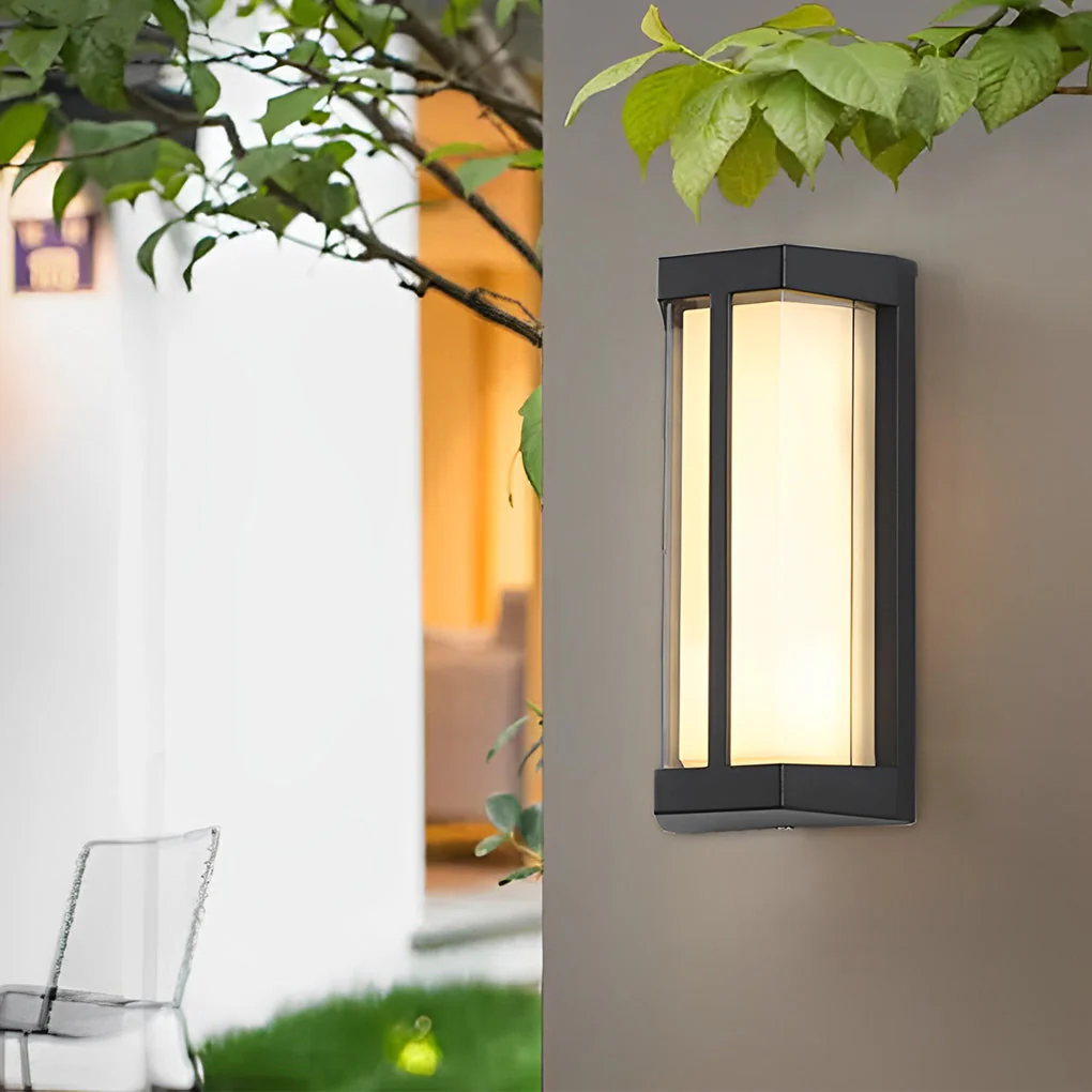 Peggy Double LED Modern Outdoor Wall Lights - Image 8