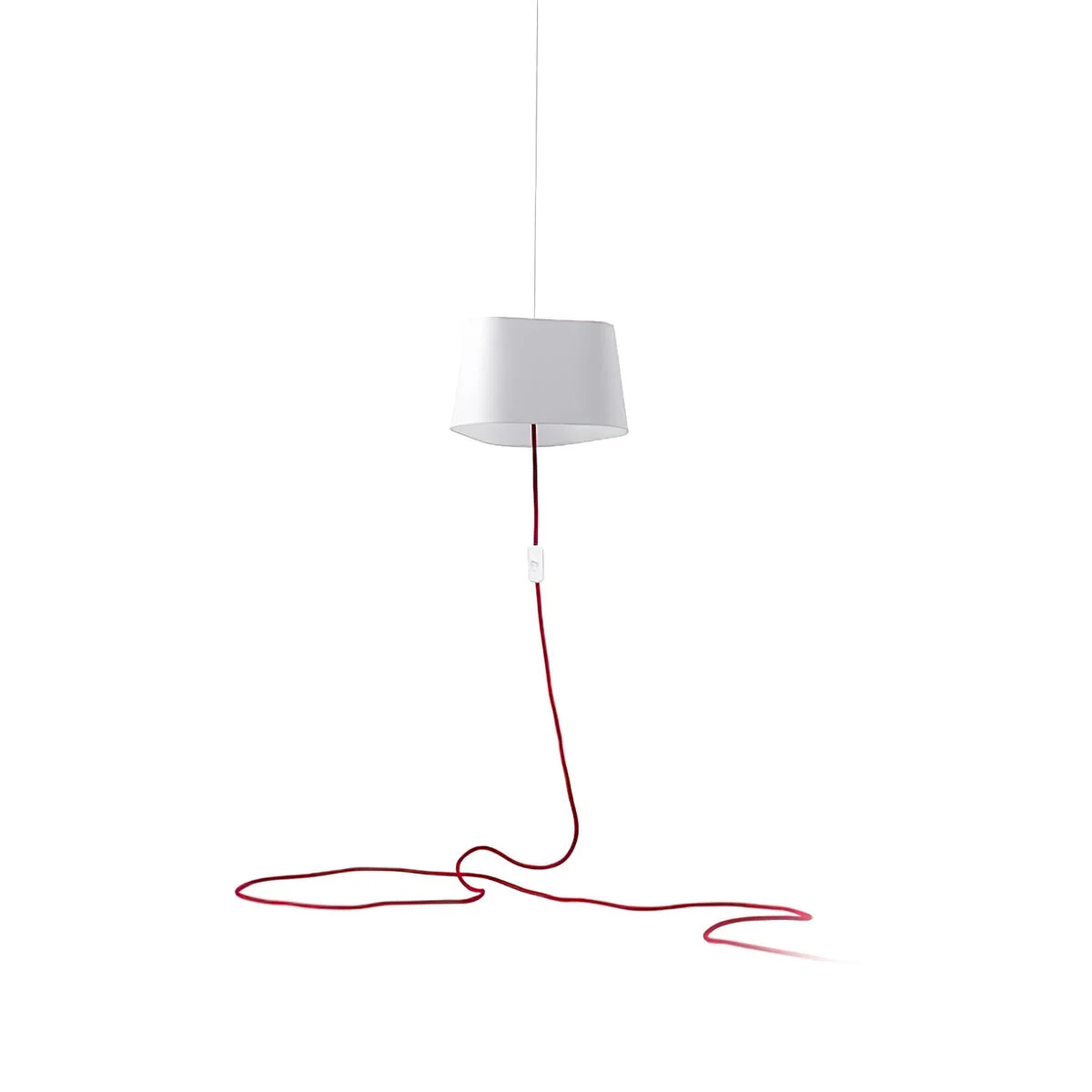 Petit Contemporary Fabric Chandelier - Image 22